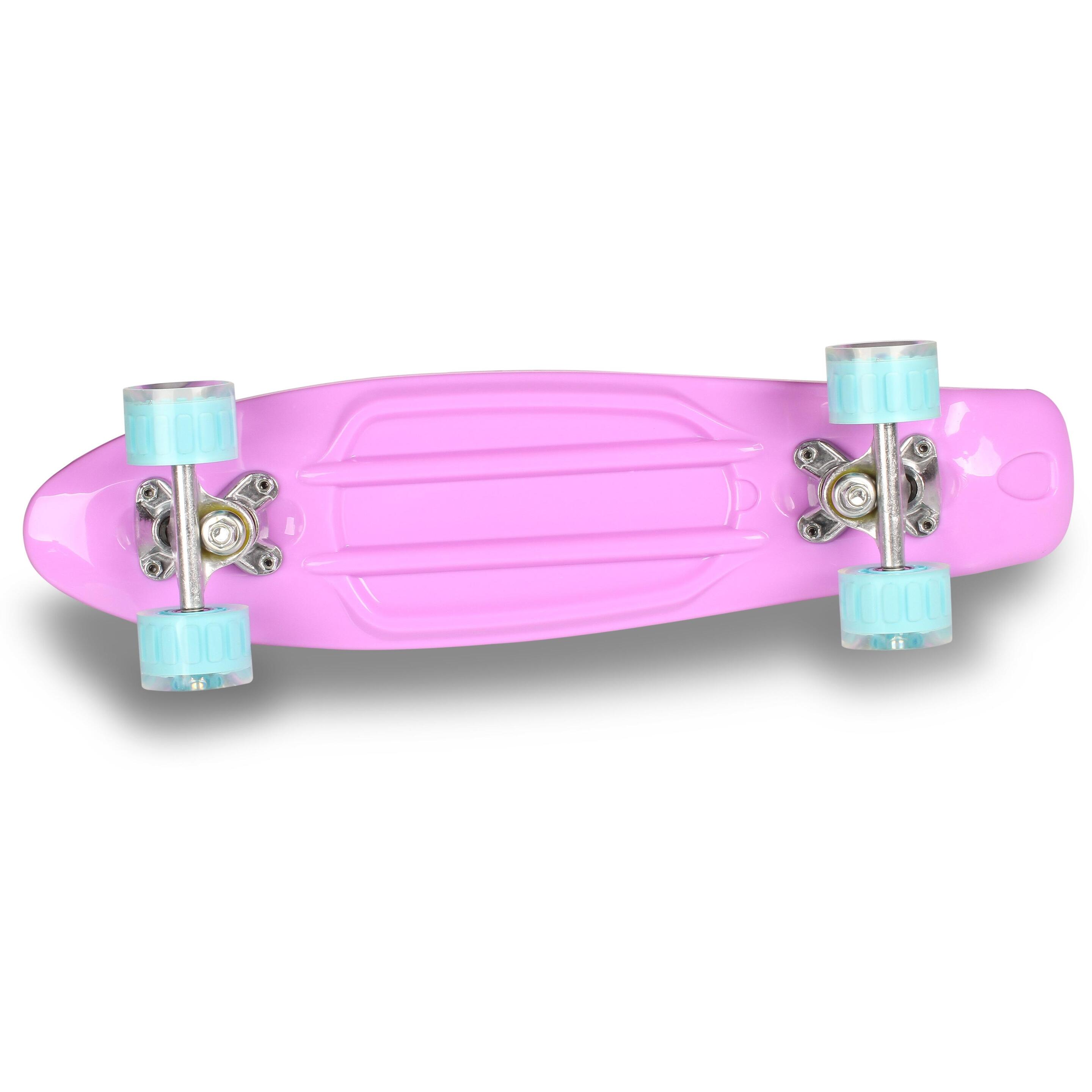 Skateboard De Pu Cruiser Infantil Indigo 56,5 * 15 Cm
