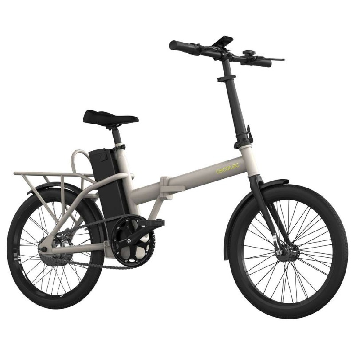 Bicicleta Eléctrica Plegable Flexy Cecotec - blanco - 