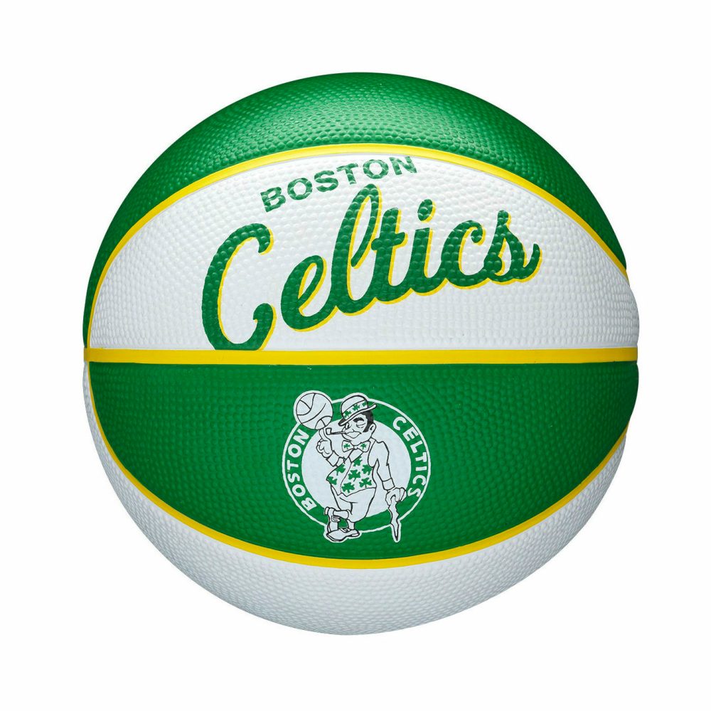 Mini Balón De Baloncesto Wilson Nba Team Retro - Boston Celtics - verde - 