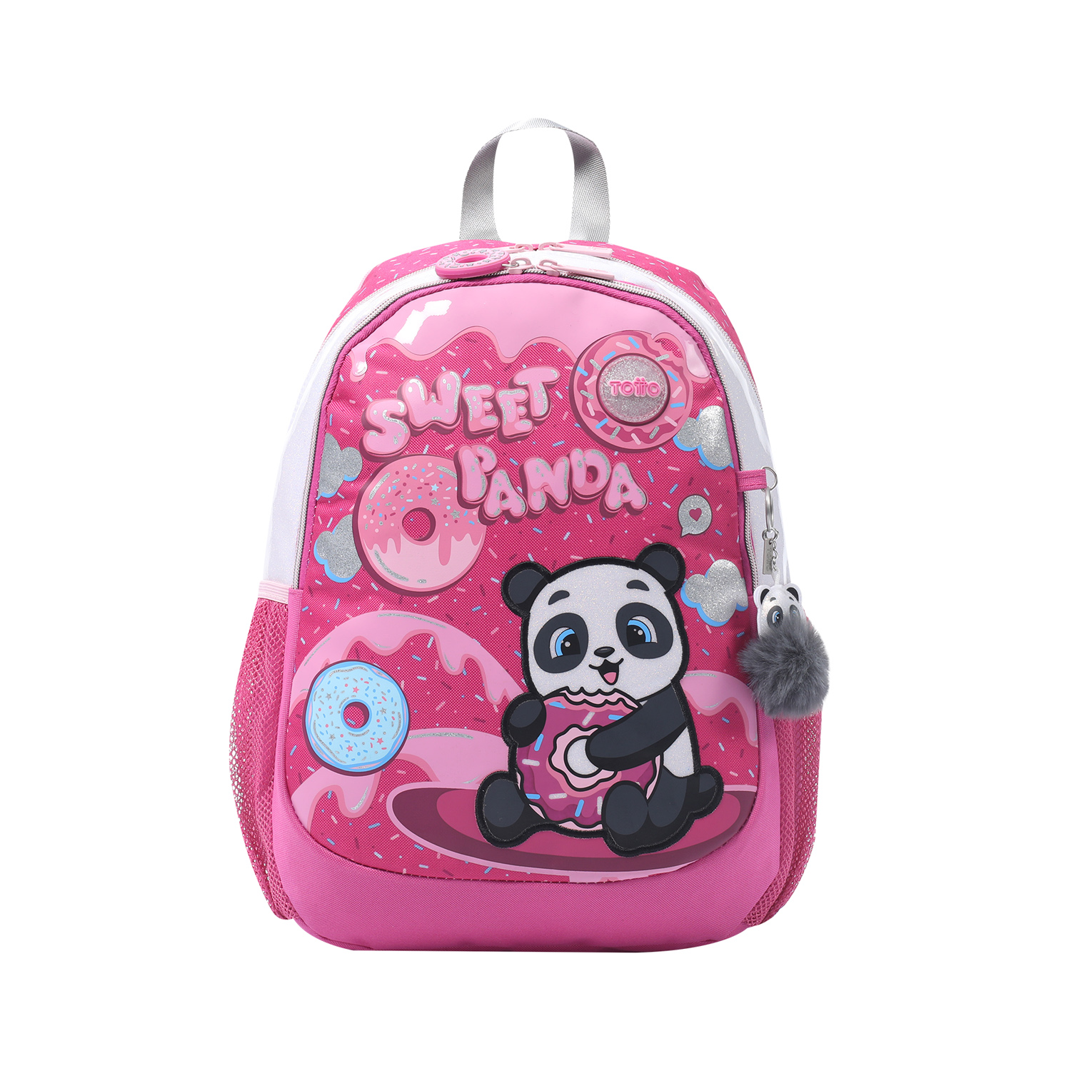 Mochila Totto  Sweet Panda M Infantil - rosa - 