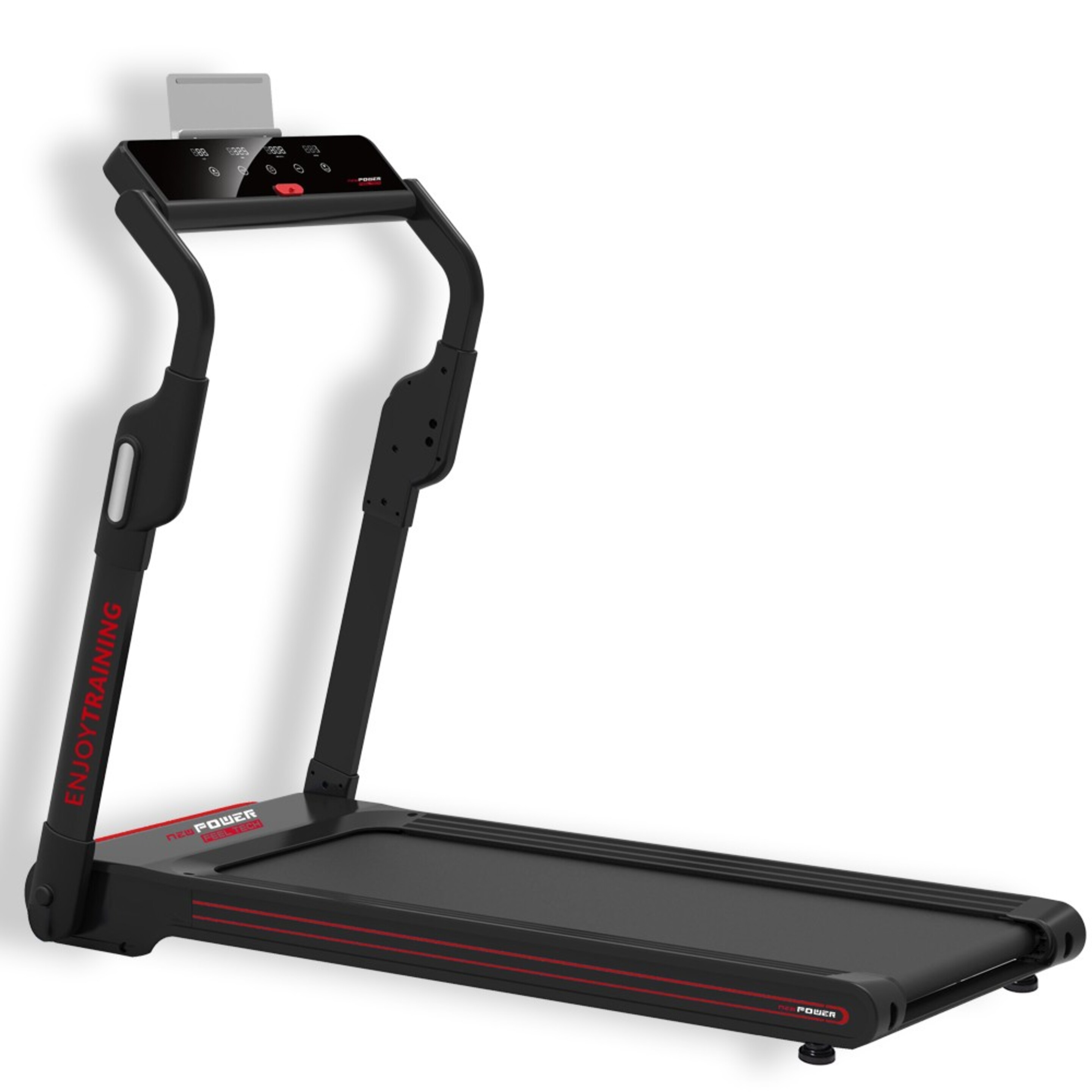 Newpower-cinta De Correr Eléctrica Plegable Feeltech(1000w)Hasta 12km/h+soporte Tablet Y Bluetooth