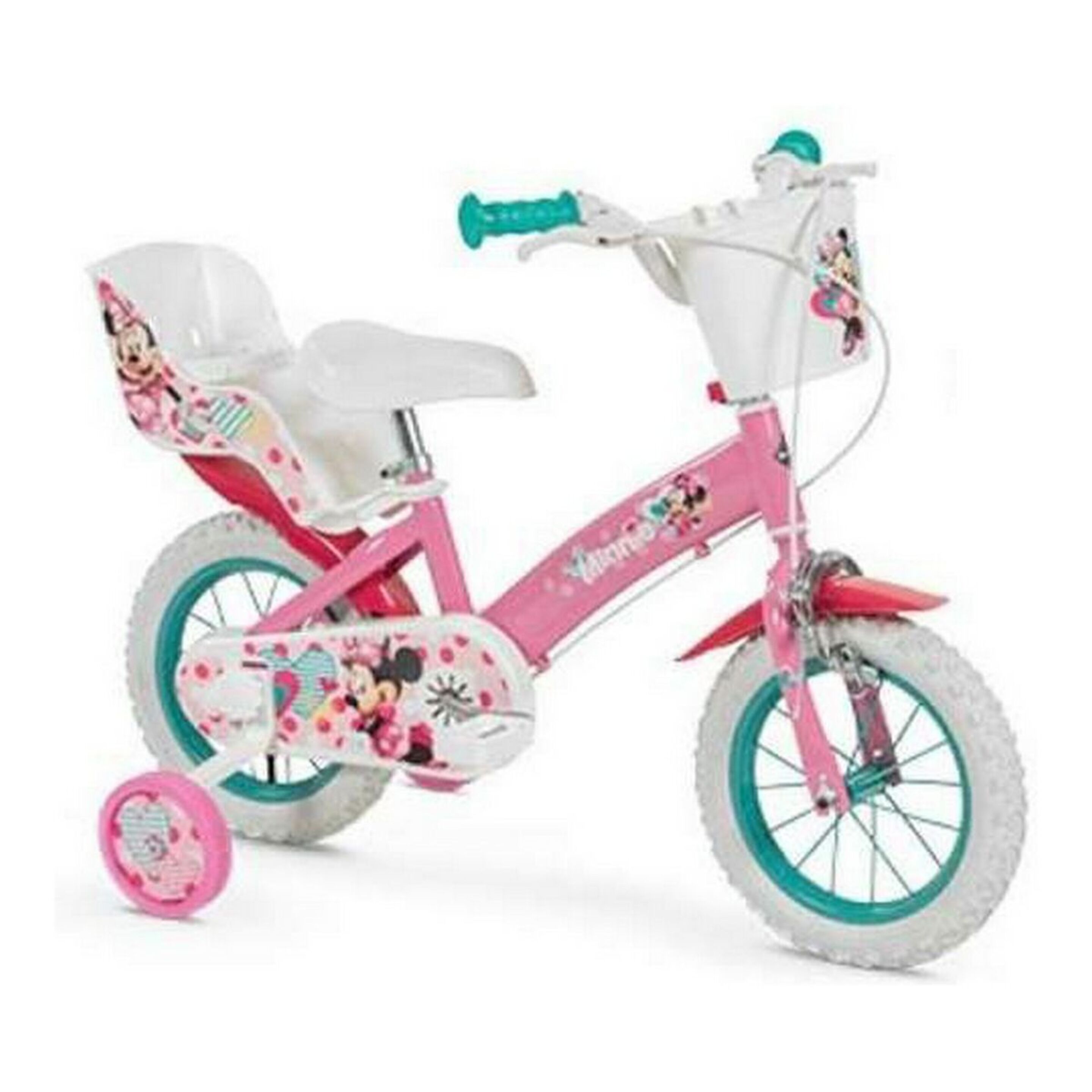 Bicicleta Infantil Toimsa 12" Minnie Huffy - Multicolor - Bicicleta Infantil 12" Minnie Huffy  MKP
