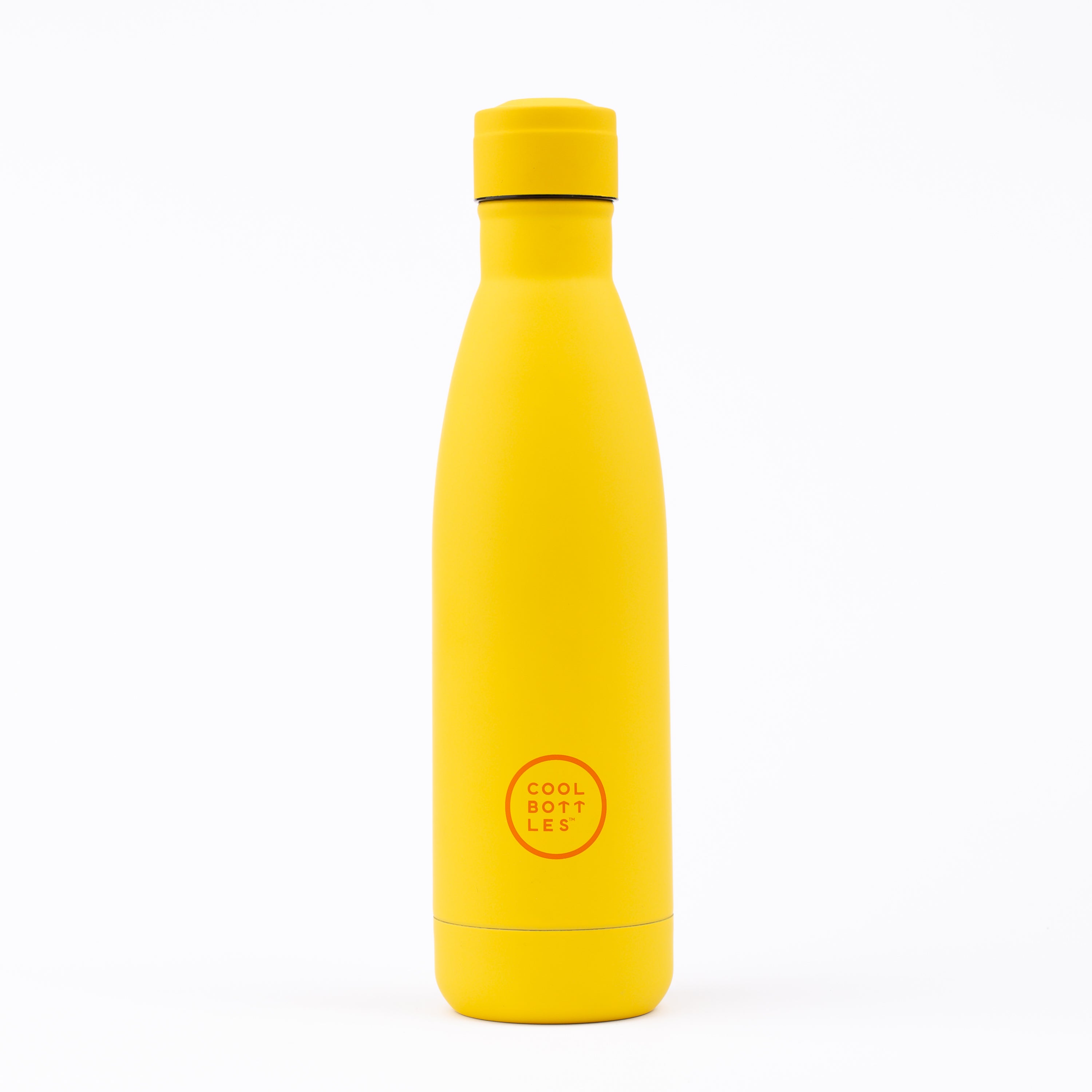 Botella Térmica Acero Inoxidable Cool Bottles. Vivid Yellow 500ml - amarillo - 