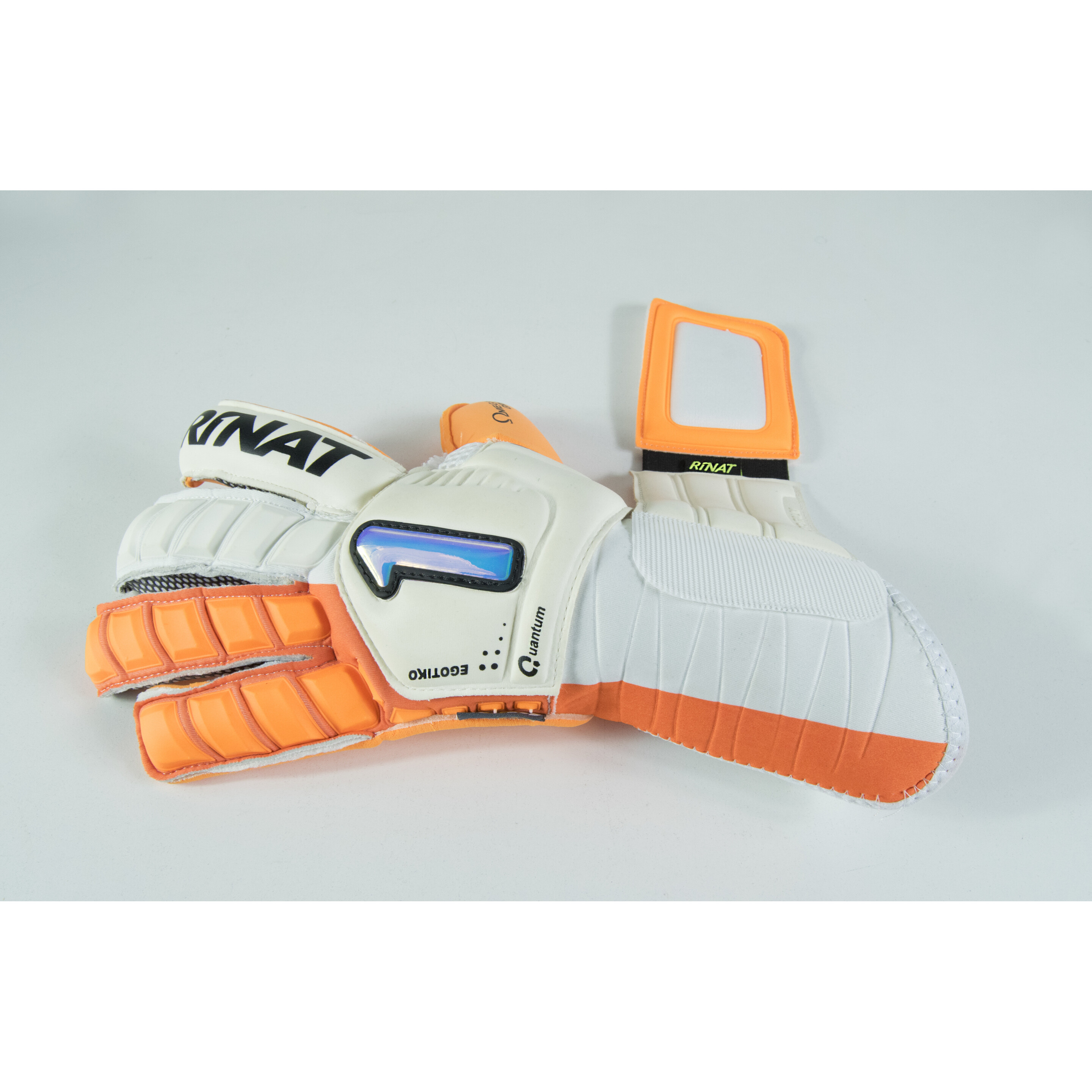 Guante De Portero Rinat Egotiko Quantum Pro Naranja/ Blanco