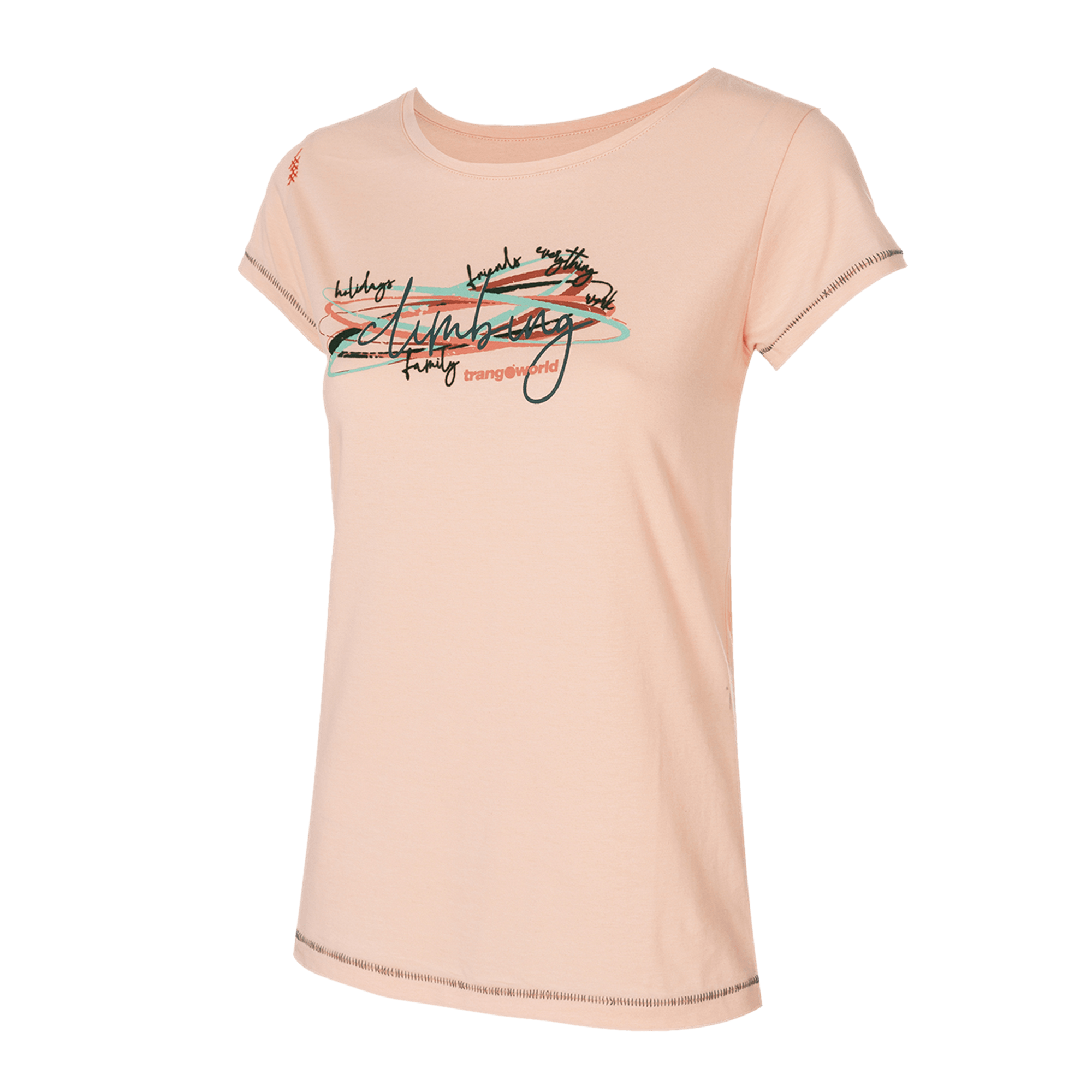Camiseta Trangoworld Cervia - rosa - 