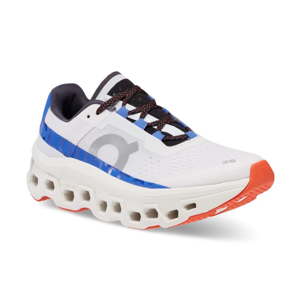 Zapatillas Cloudmonster On Running - Blanco/Azul  MKP