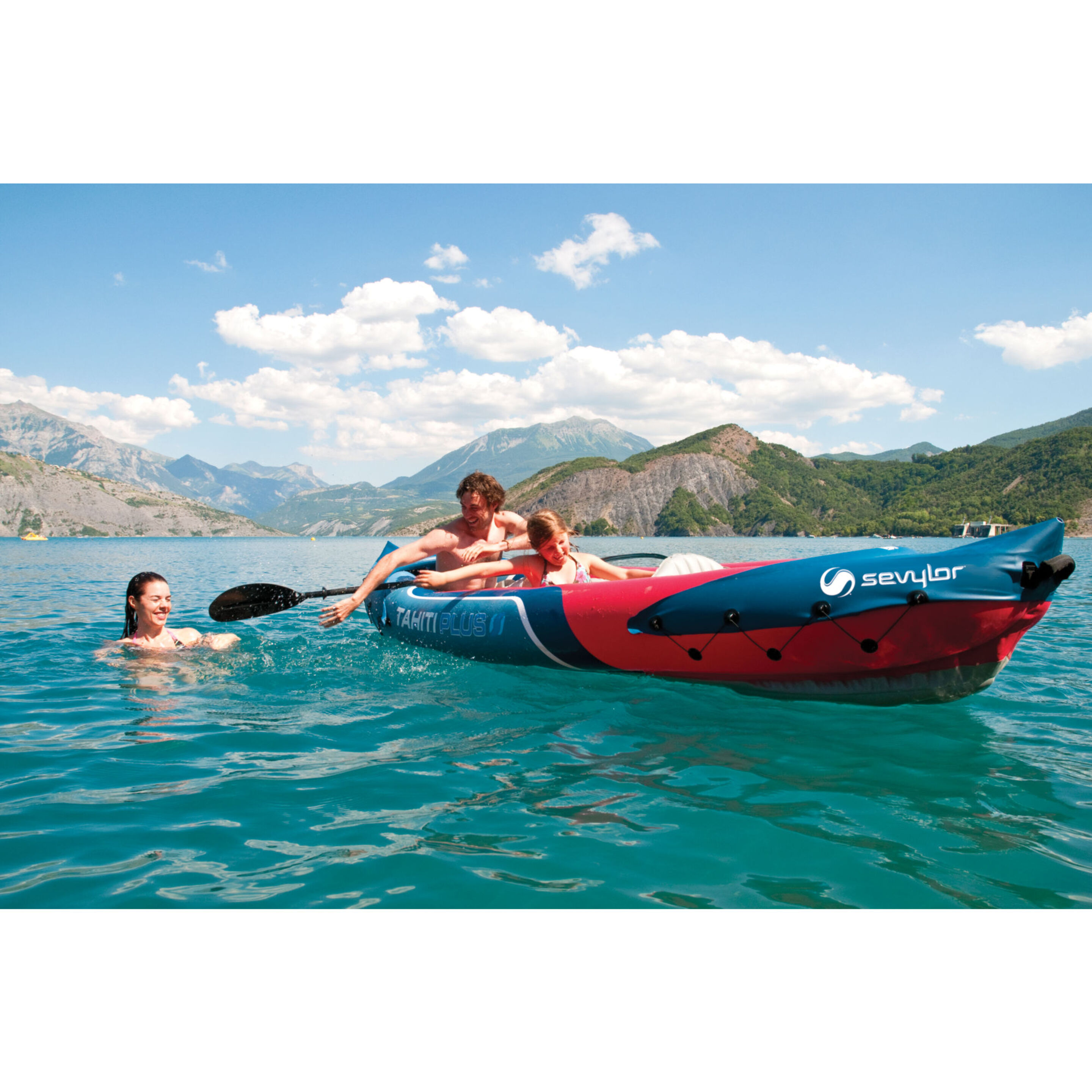 Kayak Hinchable Sevylor Tahiti Plus - Sin Color - Kayak 3 plazas  MKP