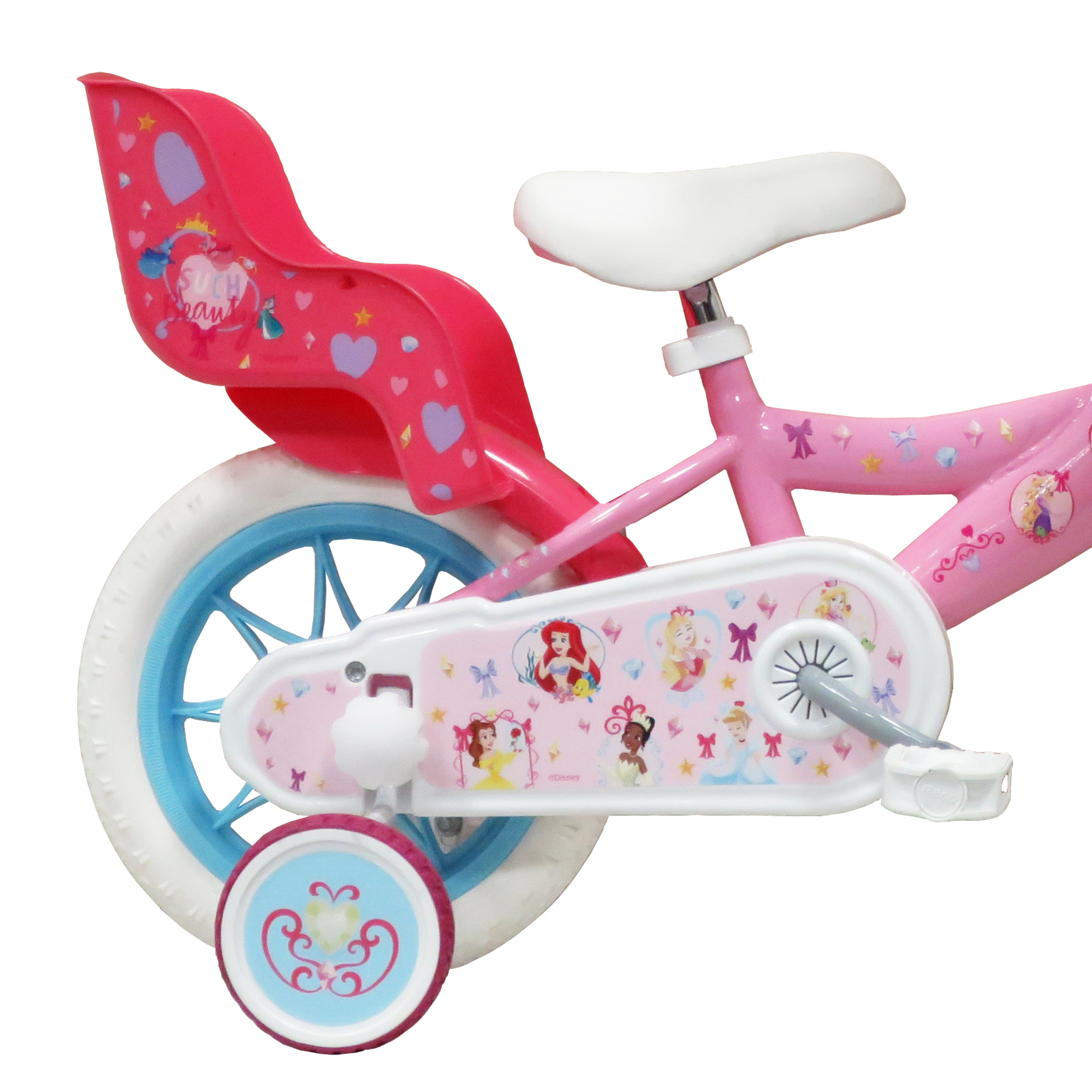 Bicicleta Niña 12 Pulgadas Disney Princess 3-5 Años