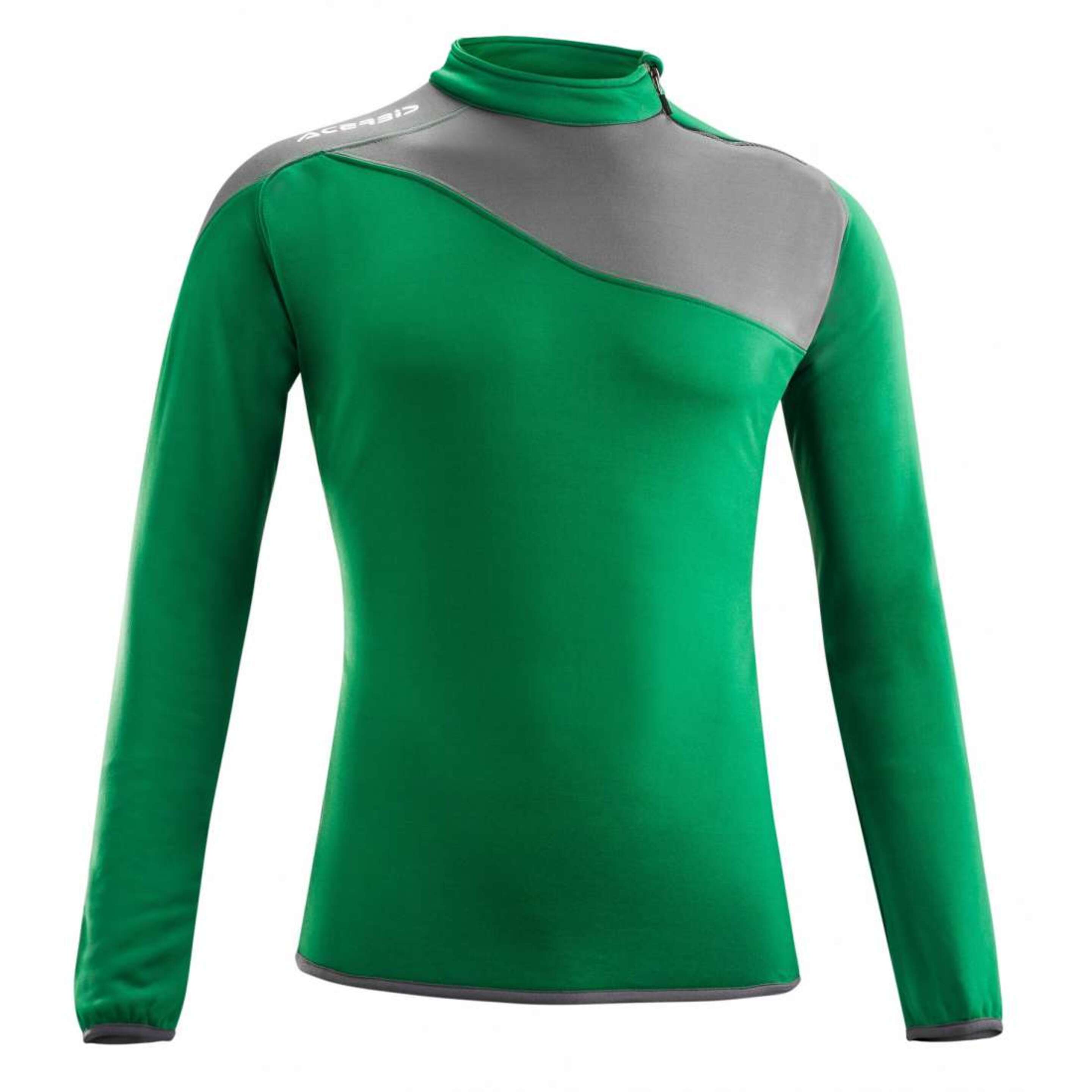 Sweatshirt Acerbis 1/2_zip Astro (Cuello De Tortuga) - verde - 