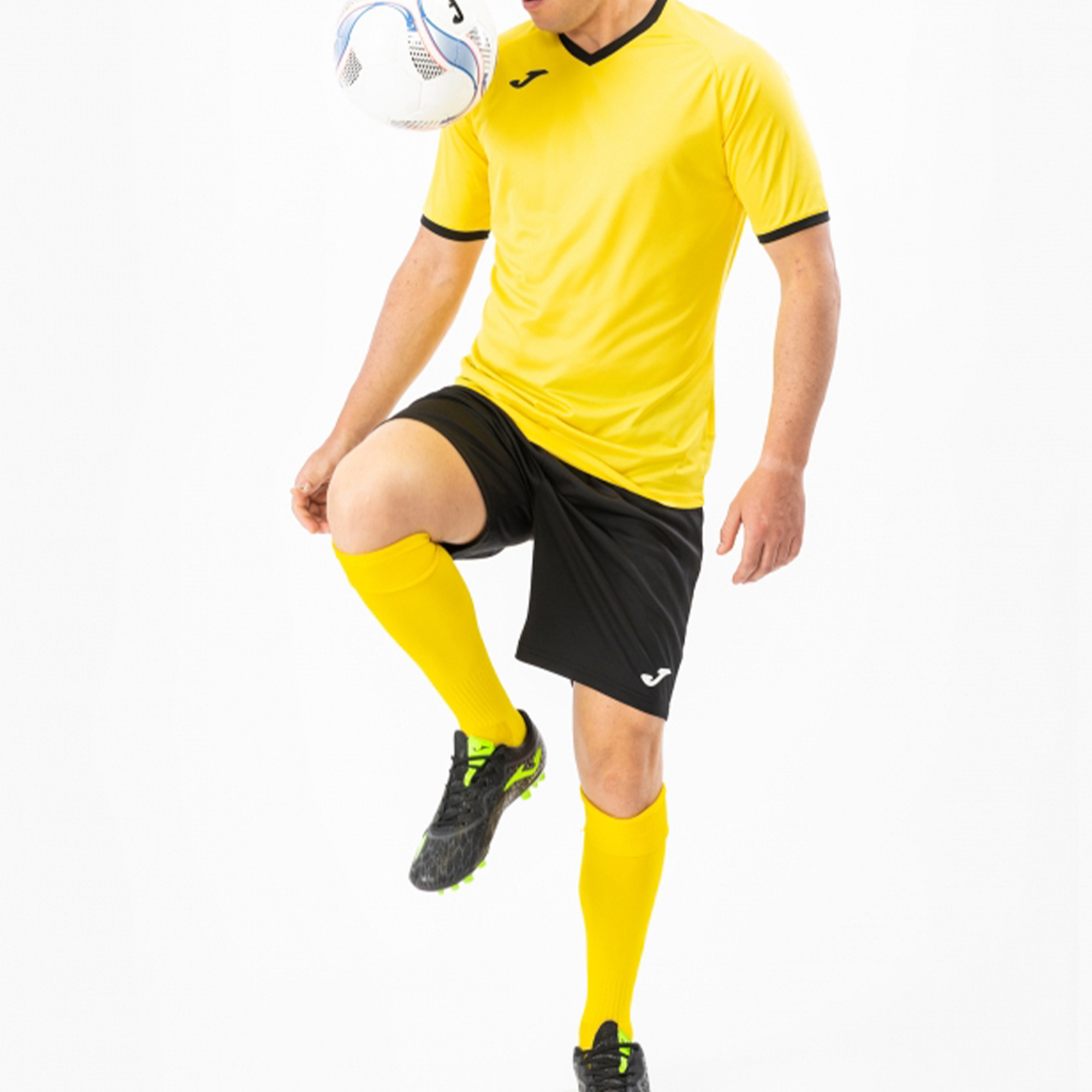 Conjunto Joma Academy Amarelo Preto