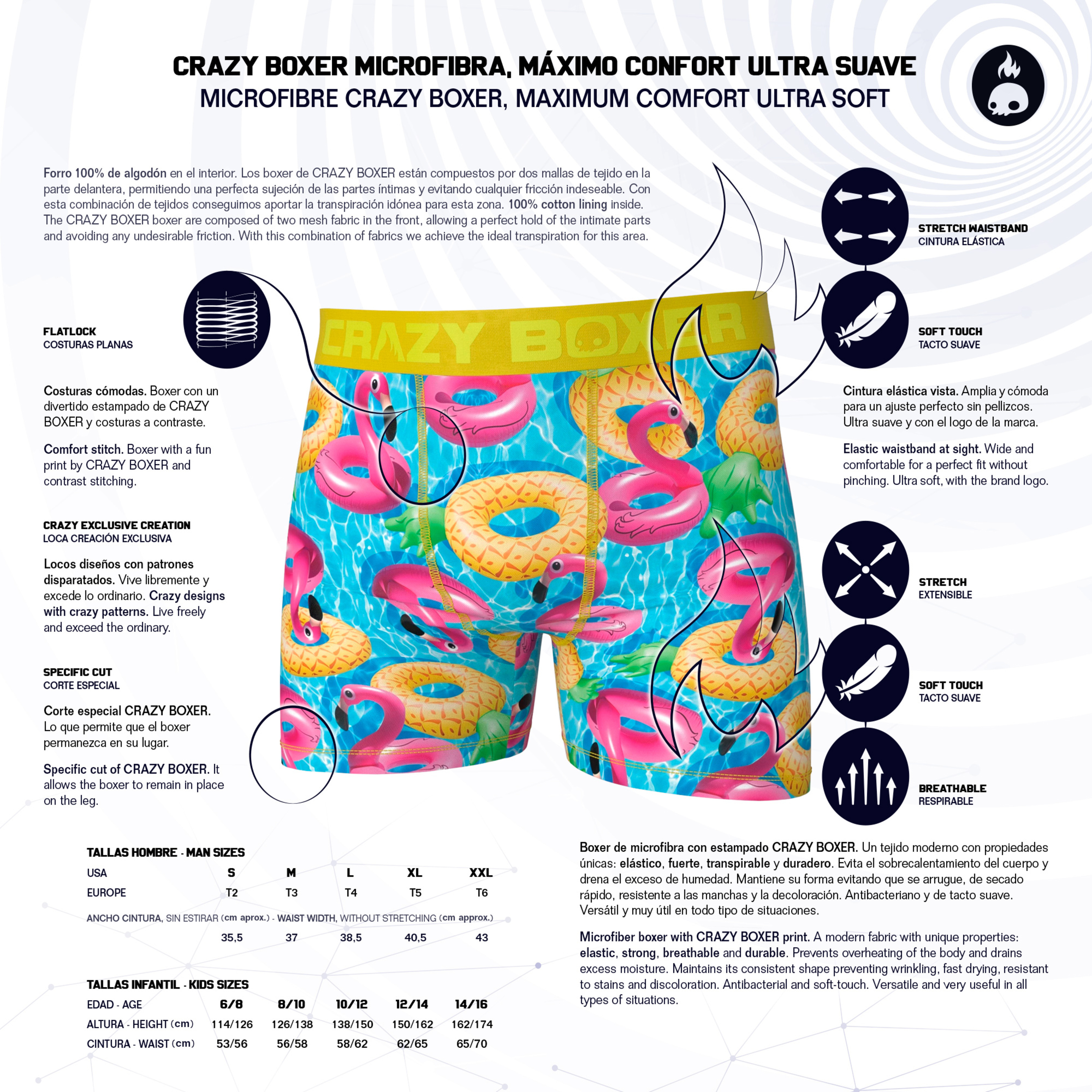 Calzoncillo Donuts Crazy Boxer