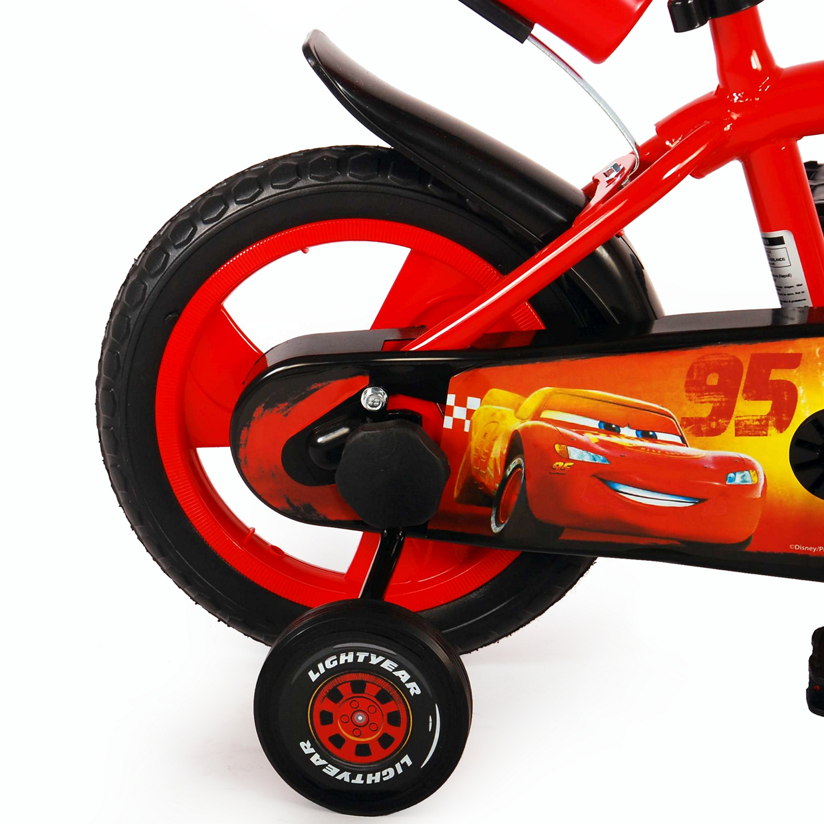 Bicicleta Niño Cars 12 Pulgadas 3-5 Años