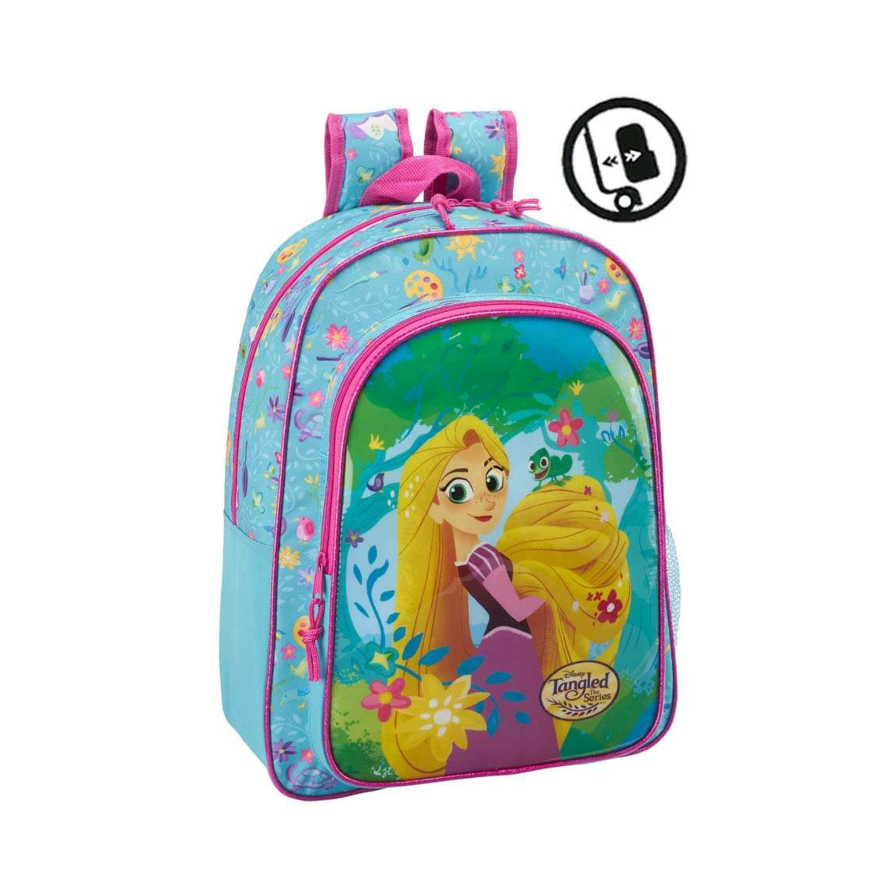 Mochila Rapunzel Adaptable