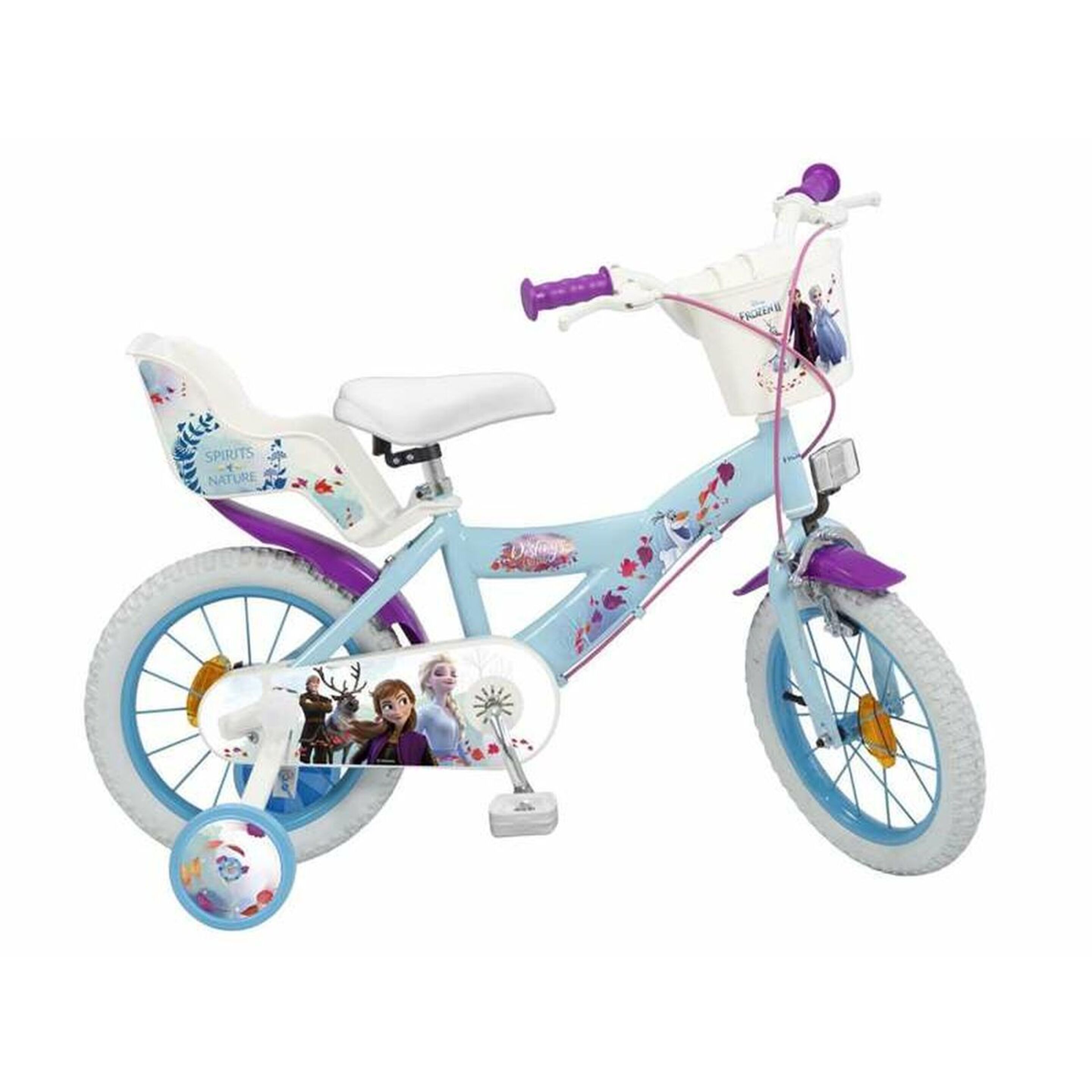 Bicicleta Infantil Toimsa 14" Frozen Huffy - Multicolor - Bicicleta Infantil 14" Frozen Huffy  MKP