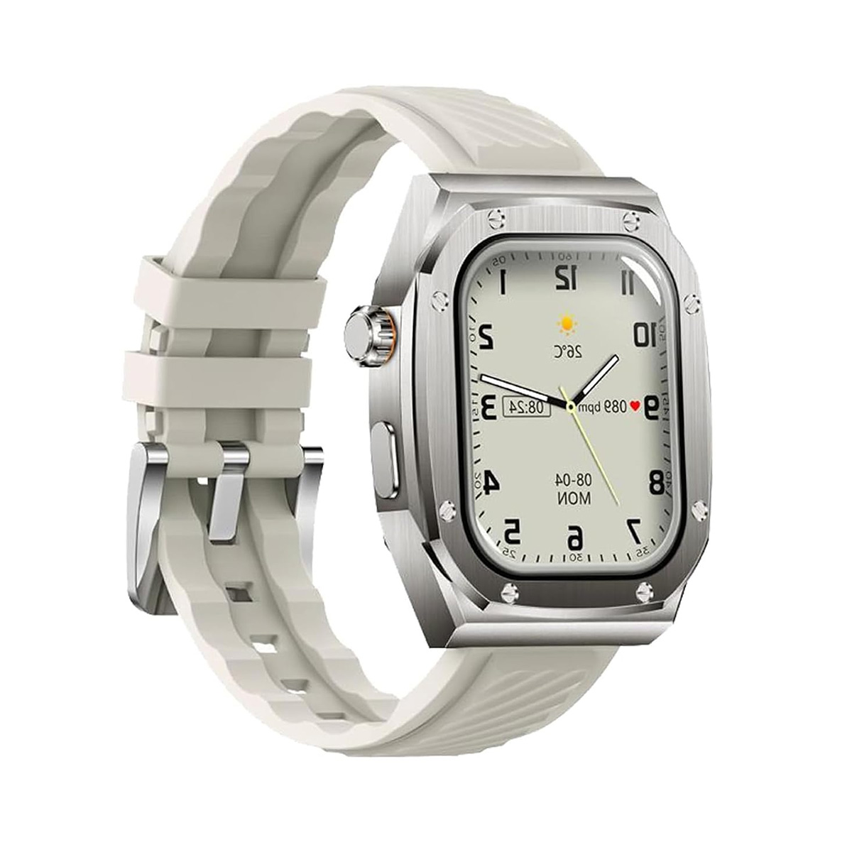 Smartwatch Klack Z79 Max ,con Pantalla Hd Ultra De 2.1 Pulgadas, 100 Modos Deportivos - blanco - 