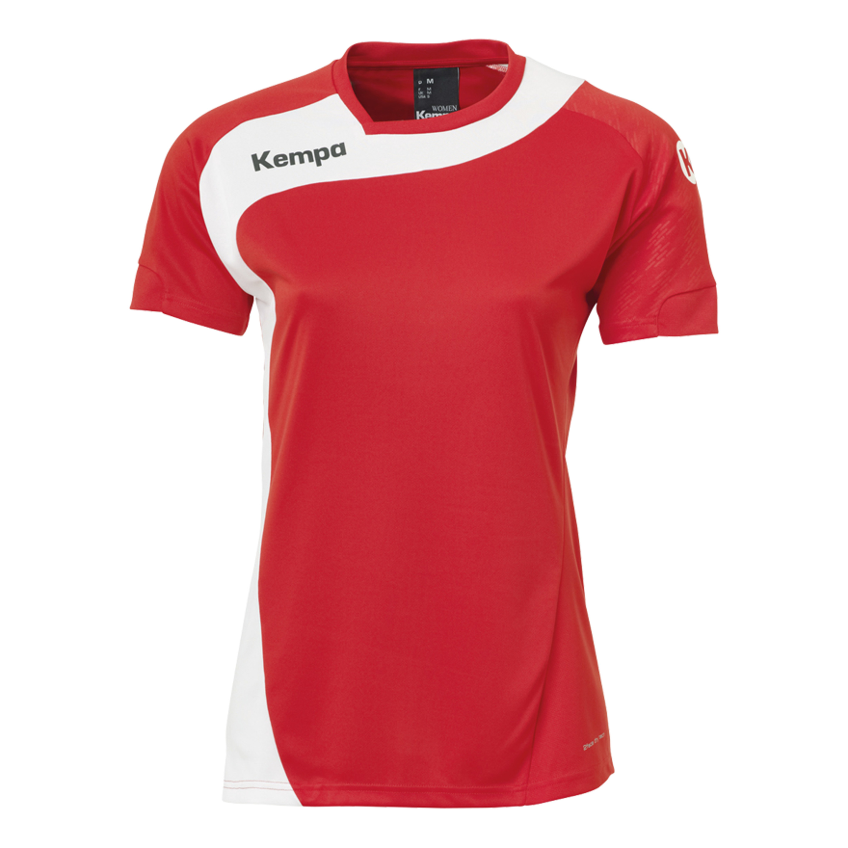 Peak Camiseta De Mujer Rojo/blanco Kempa