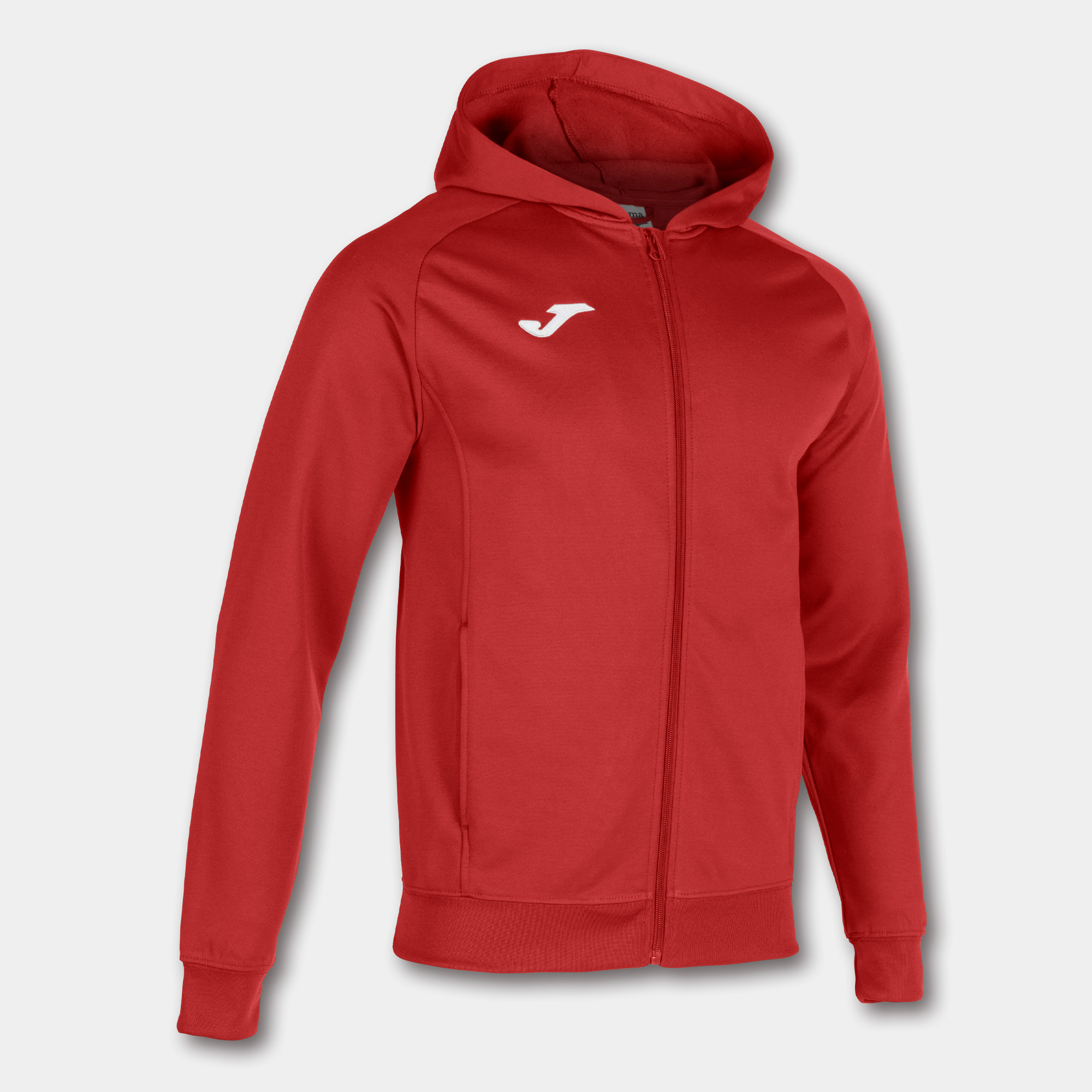 Chaqueta Con Capucha Joma Menfis Rojo