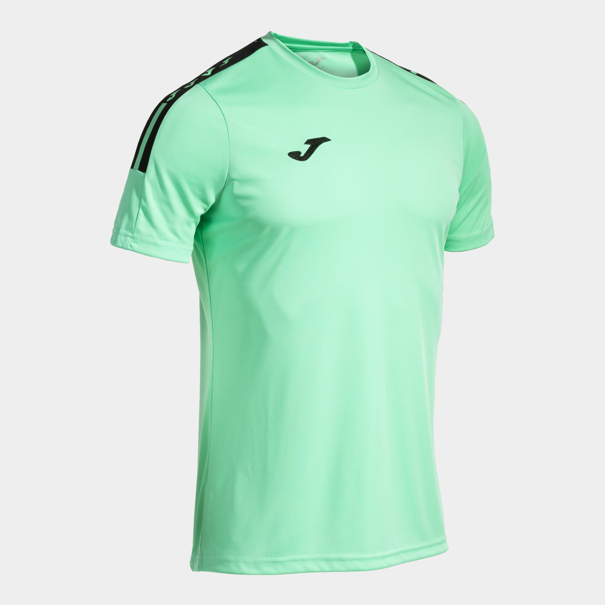 Camiseta Manga Corta Joma Olimpiada - verde-negro - 