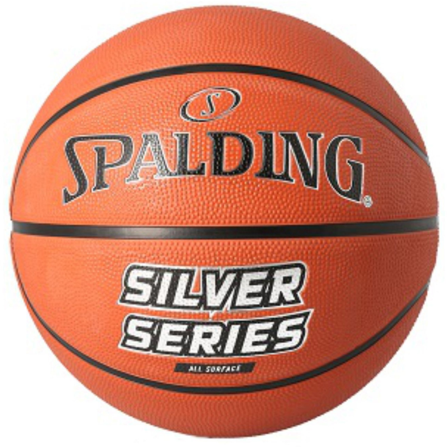 Bola De Basquetebol Silver Series Spalding 84541z Laranja 7 - blanco-multicolor - 
