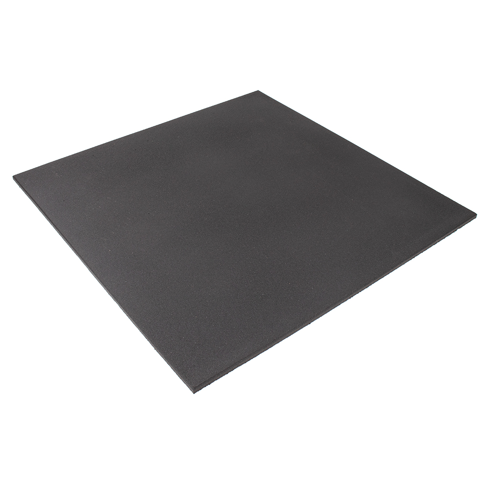Pavimento Placa De Borracha Topgim (15mm) Preto - negro - 