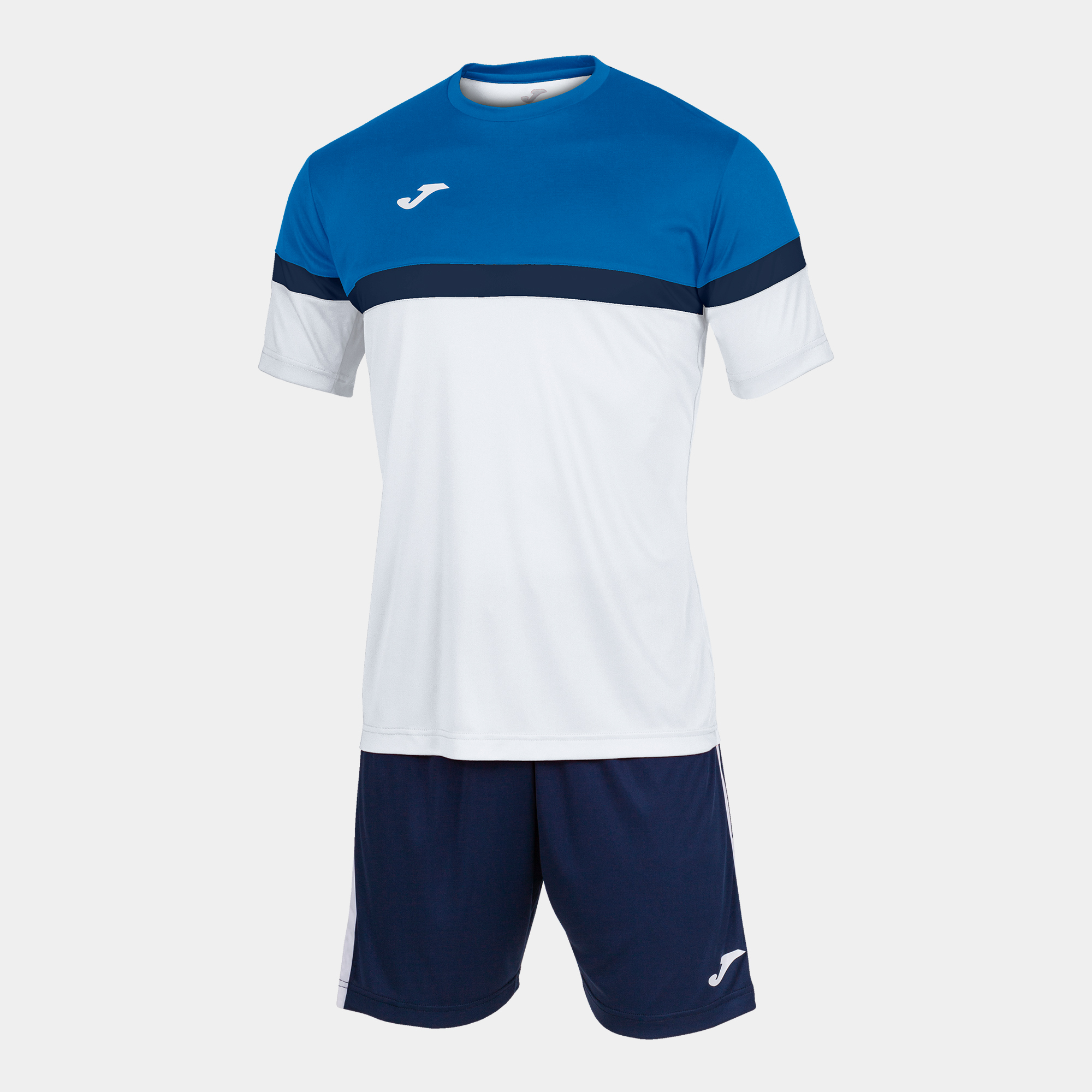 Set Camiseta Y Short Joma Danubio - blanco-azul - 