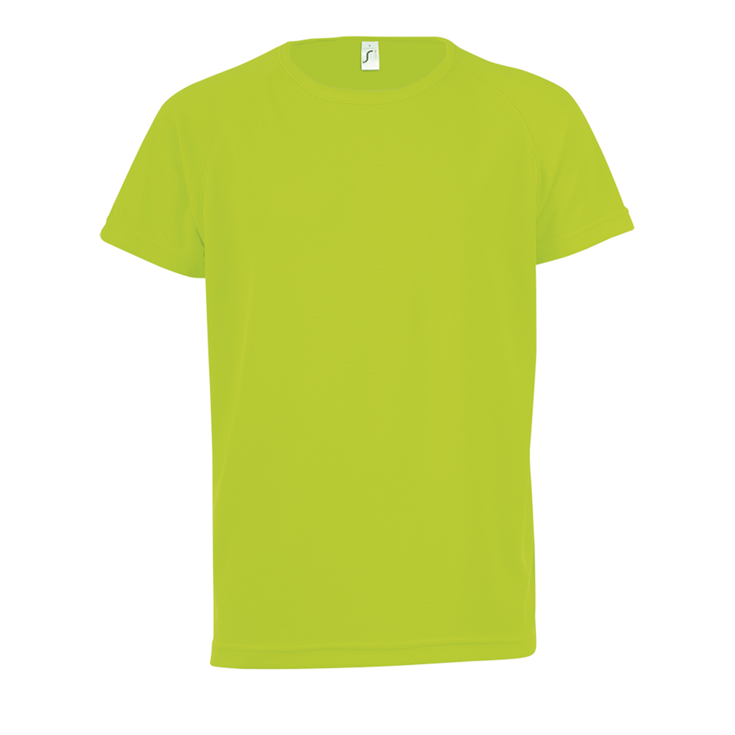 Camiseta Kids Sporty Kids Raglan Sleeves - verde-fluor - 