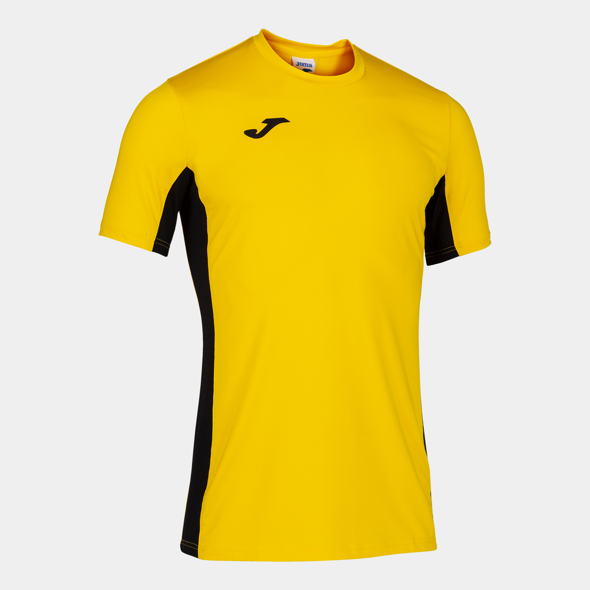 Camiseta Manga Corta Joma Superliga Amarillo Negro - amarillo-negro - 