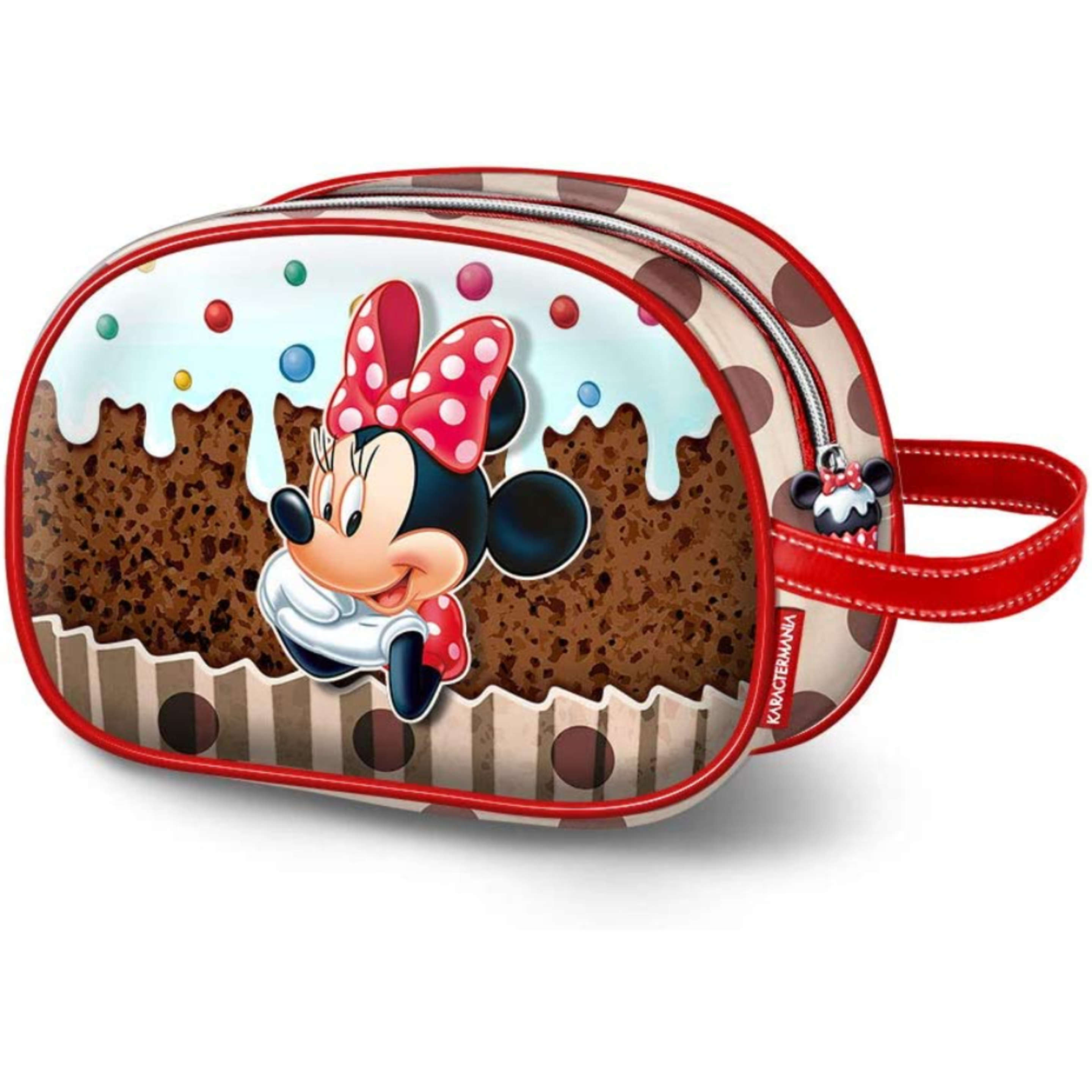 Neceser Minnie Mouse 72115 - rojo - 