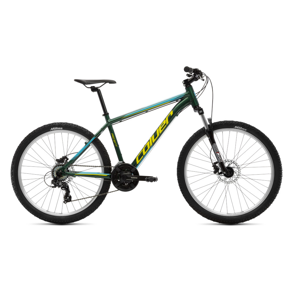 Bicicleta De Montanha 26" Coluer Ascent 263 Verde T/m - verde - 