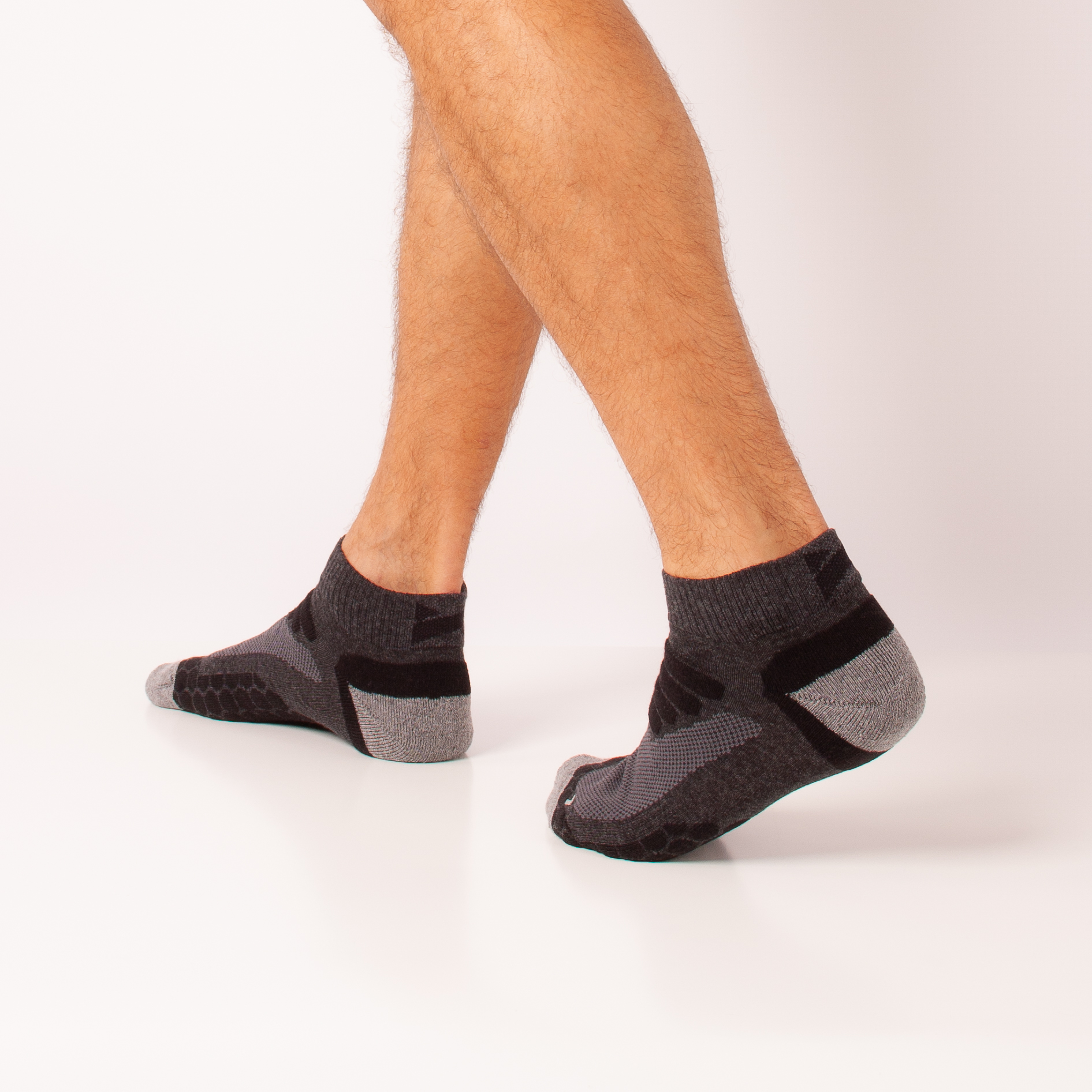 Calcetines Cortos Xtreme Sockswear - Gris - Pack 2 Pares  MKP
