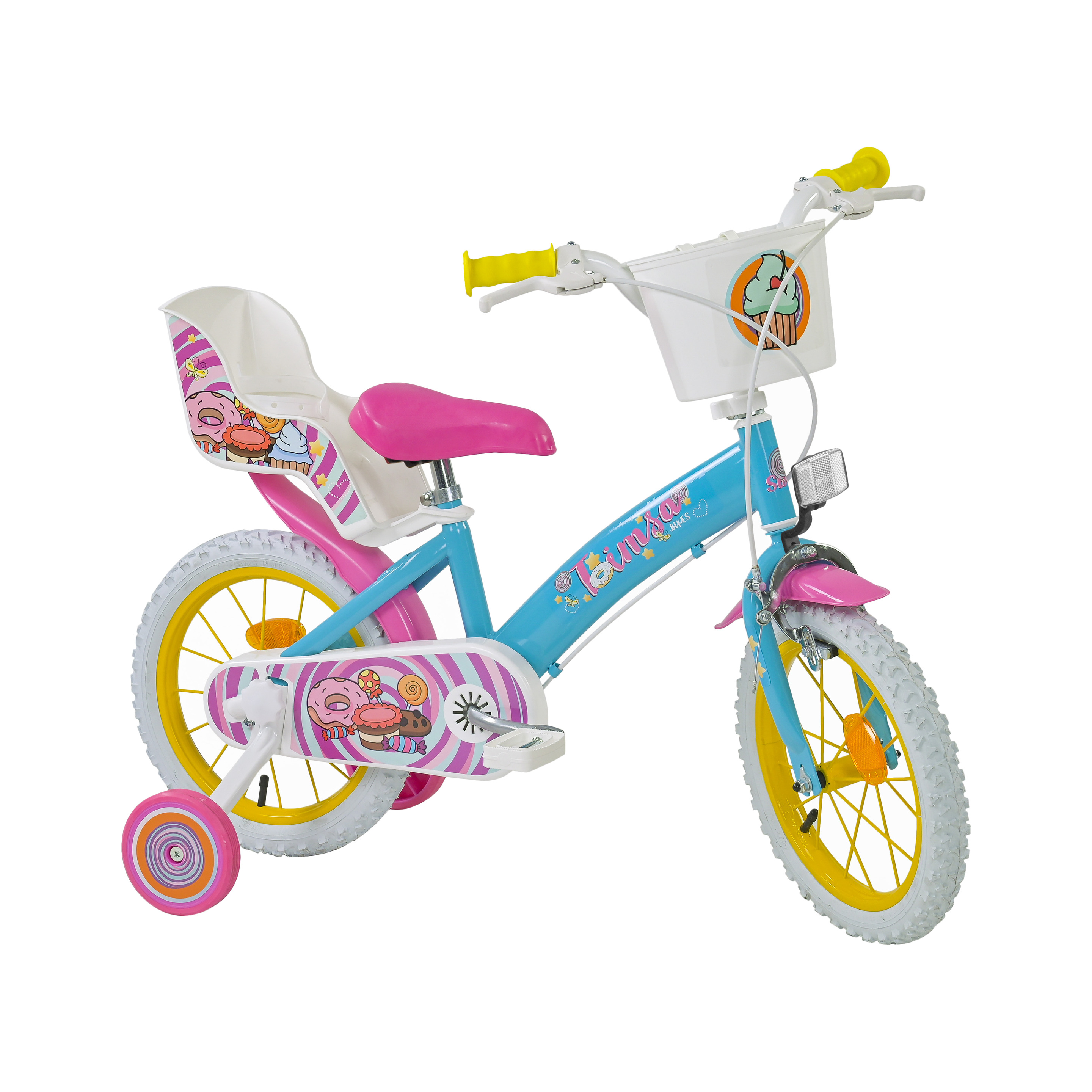 Bicicleta 14" Toimsa Sweet Fantasy - Azul  MKP