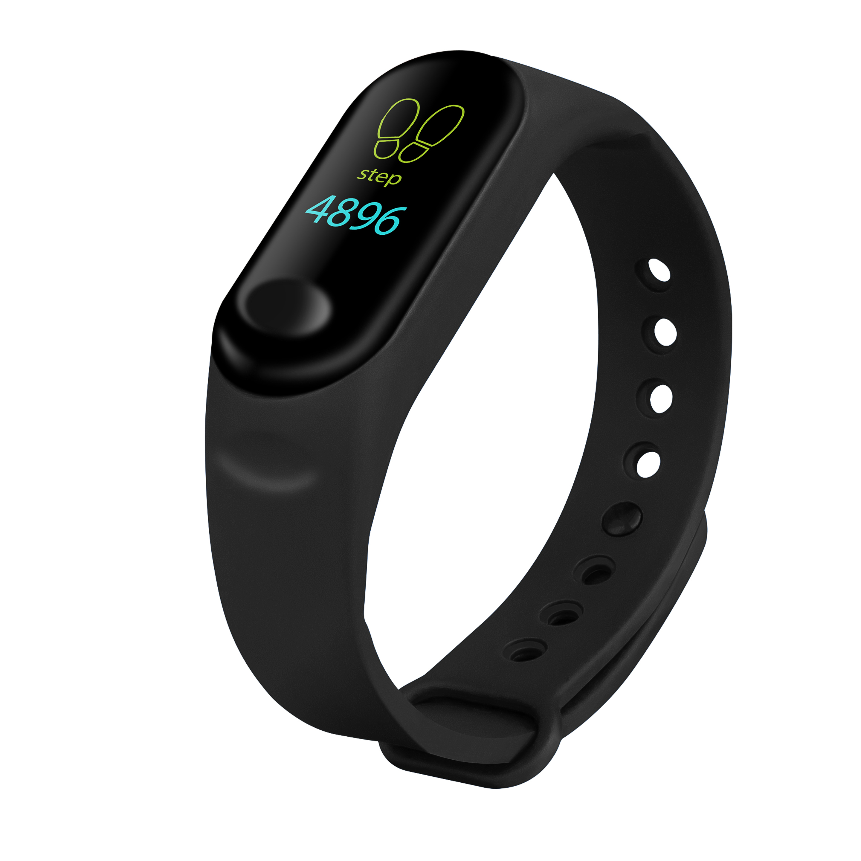 Pulsera De Actividad Smartek Hrb-800 Negro