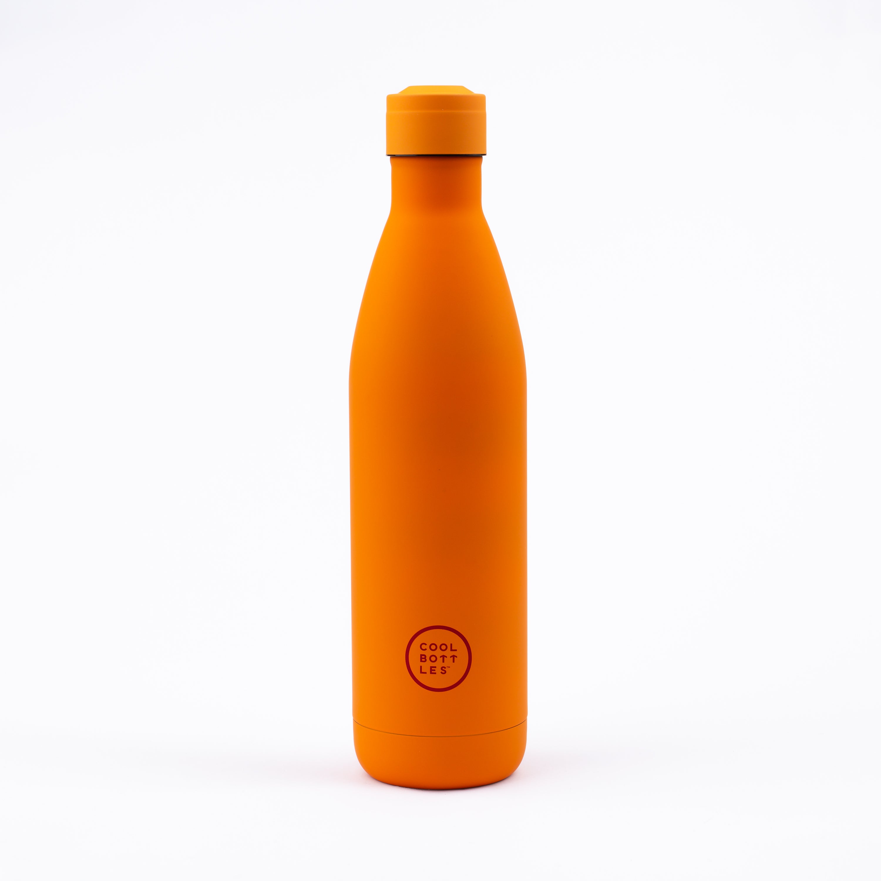 Garrafa Térmica De Aço Inoxidável Cool Bottles. Vivid Orange 750ml - naranja - 