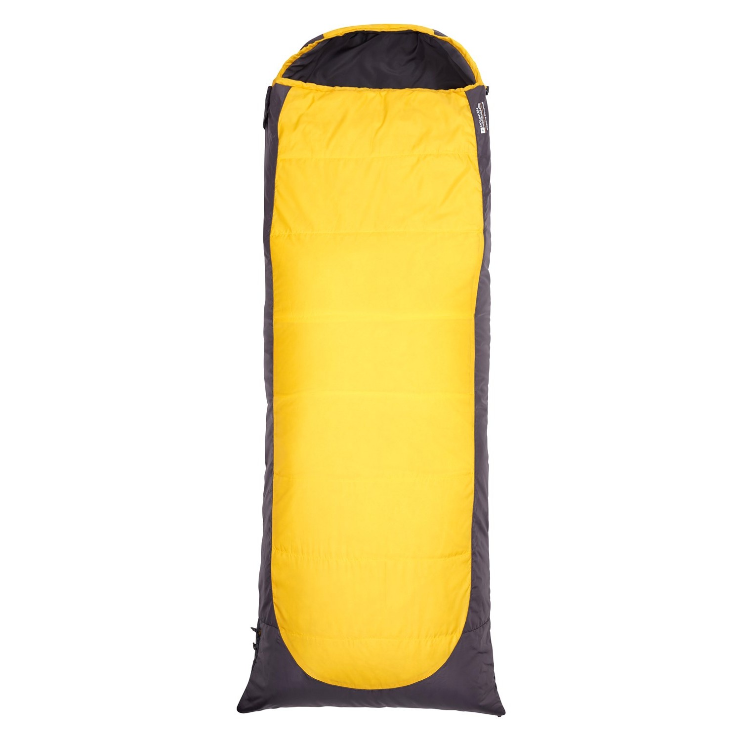 Saco De Dormir Diseño Cuadrado Mountain Warehouse Microlite 500 Mid Season - amarillo - 