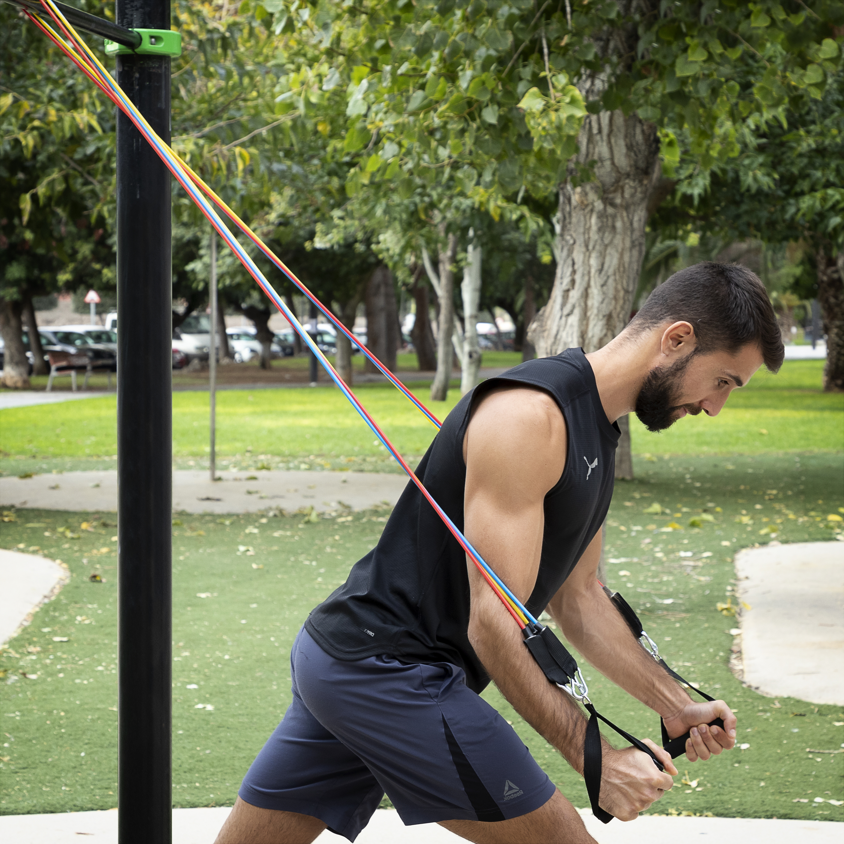 Set De Bandas De Resistnecia Con Accesorios Rebainer Innovagoods