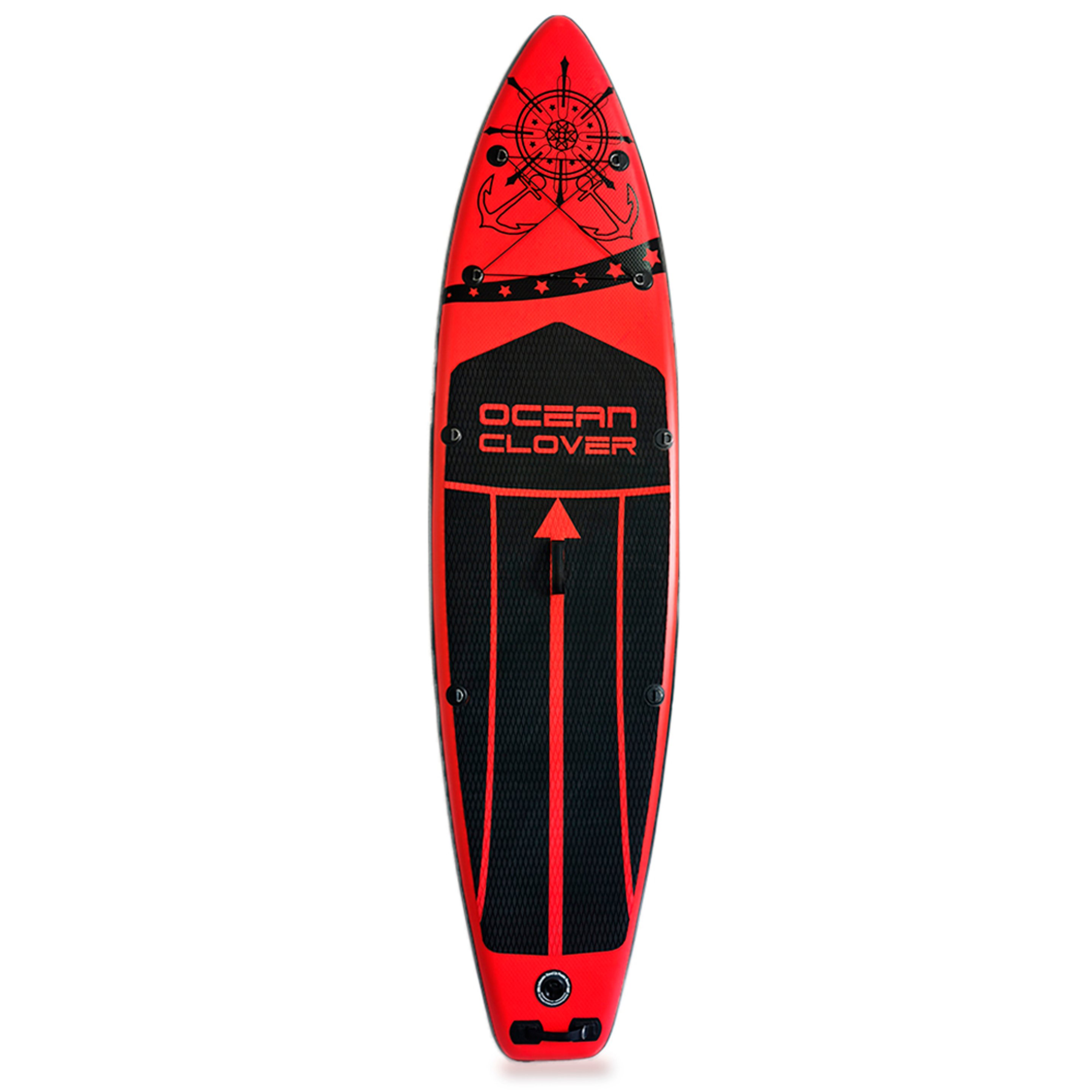 Tabla De Paddle Surf Hinchable Trinidad - Rojo/Negro  MKP