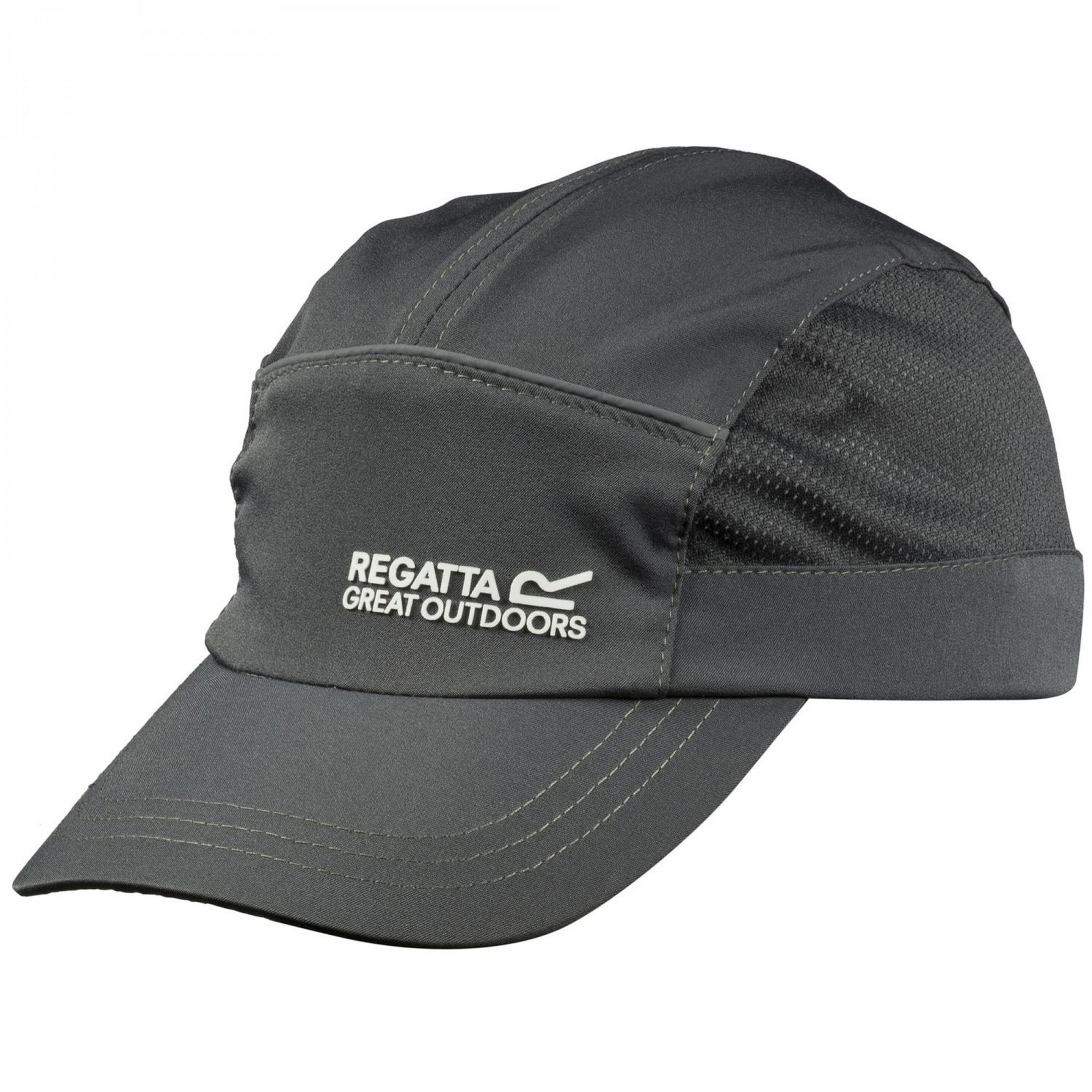 Regatta - Gorra Deportiva Modelo Shadie Stretch Para Niños (Gris)