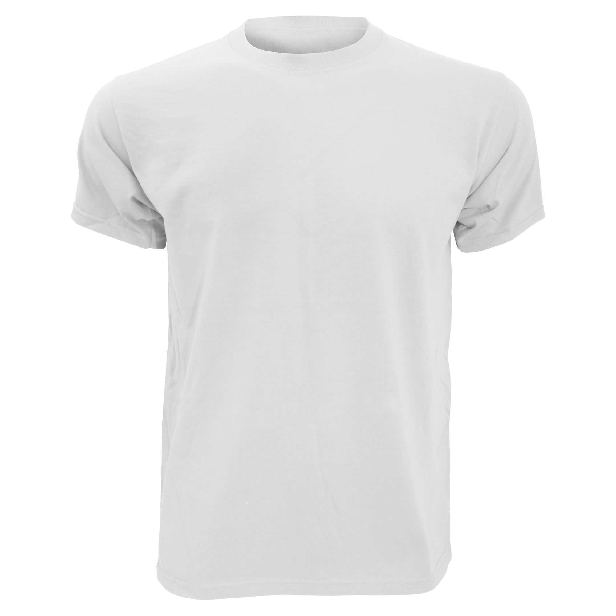 Camiseta Básica De Manga Cort 100% Algodón De Calidad Superior Belcoro® - blanco - 