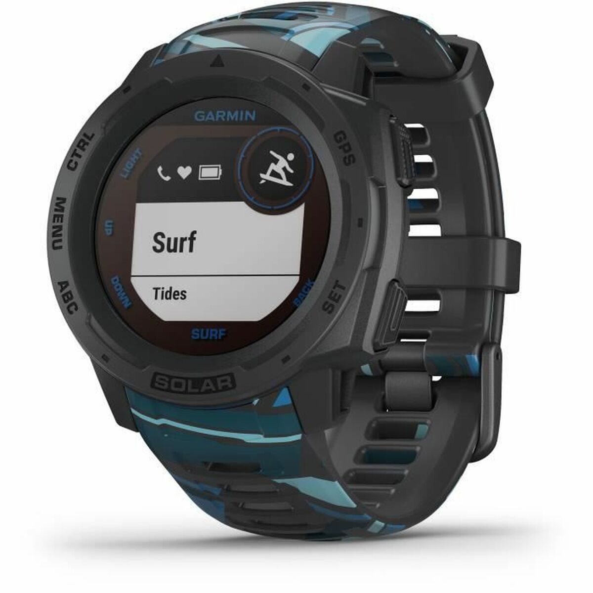 Smartwatch Garmin Instinct - negro-azul - 