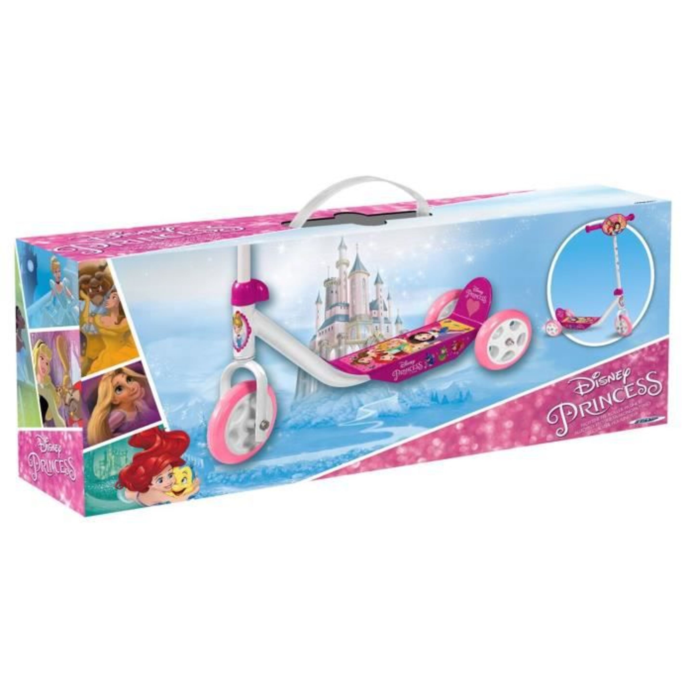 Patinete Stamp Disney Princesas Con Placa