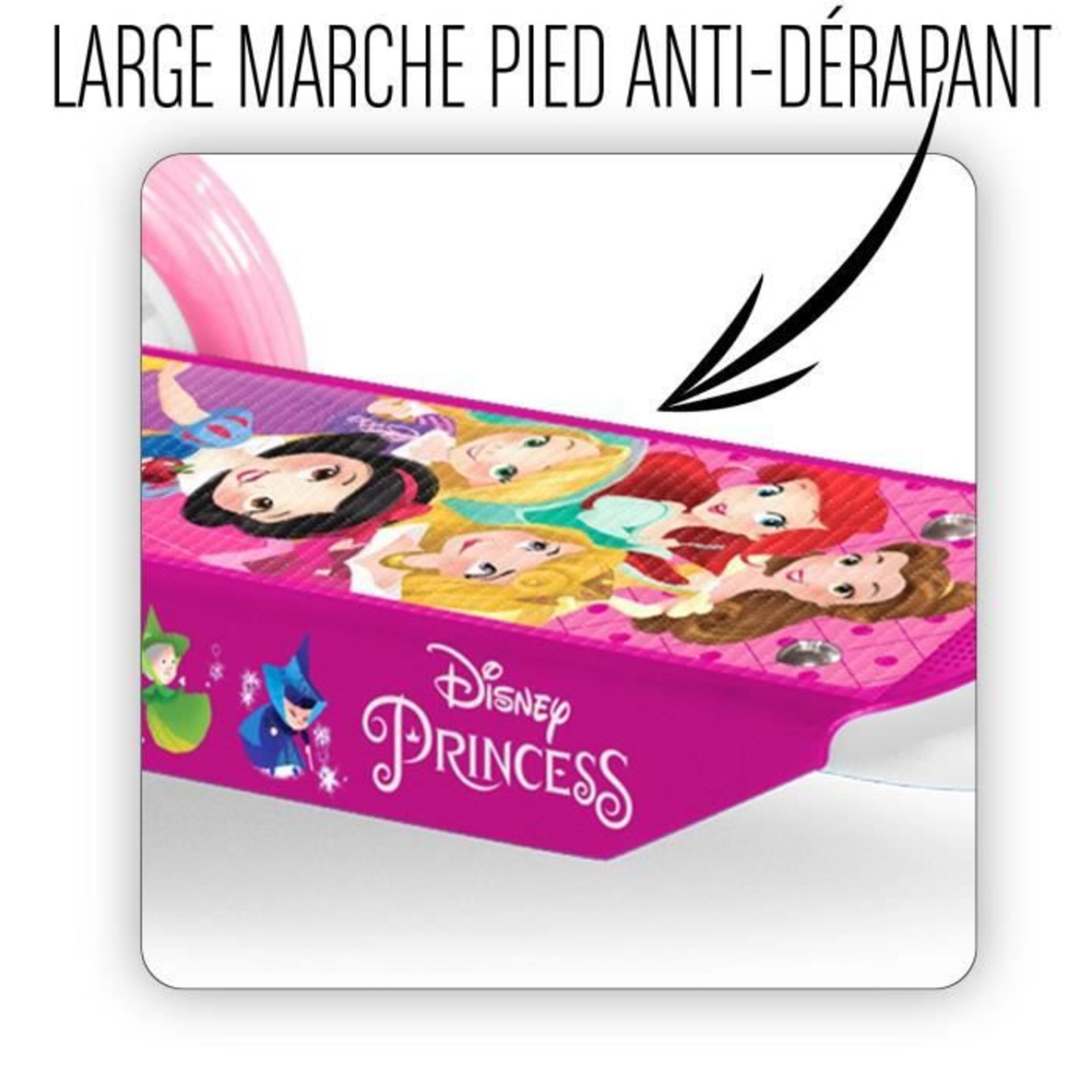 Patinete Stamp Disney Princesas Con Placa