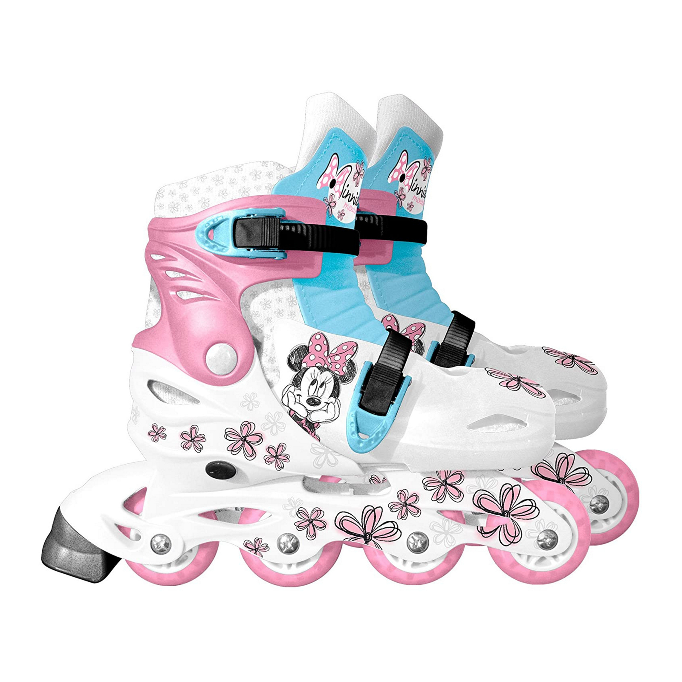 Patines En Linea 4 Ruedas Minnie Tamaño 34-37