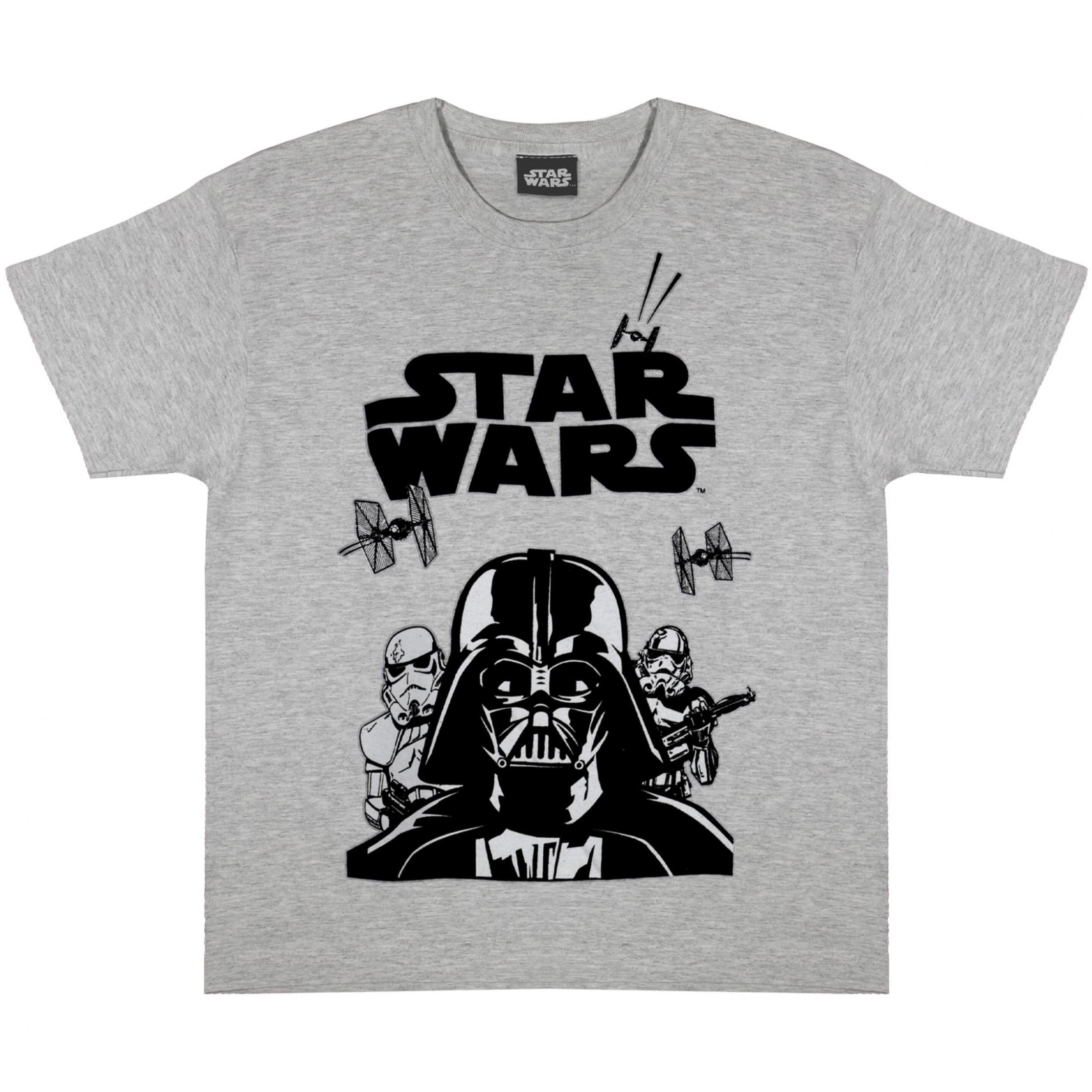 Camiseta De Darth Vader Y Stormtrooper Niño Star Wars