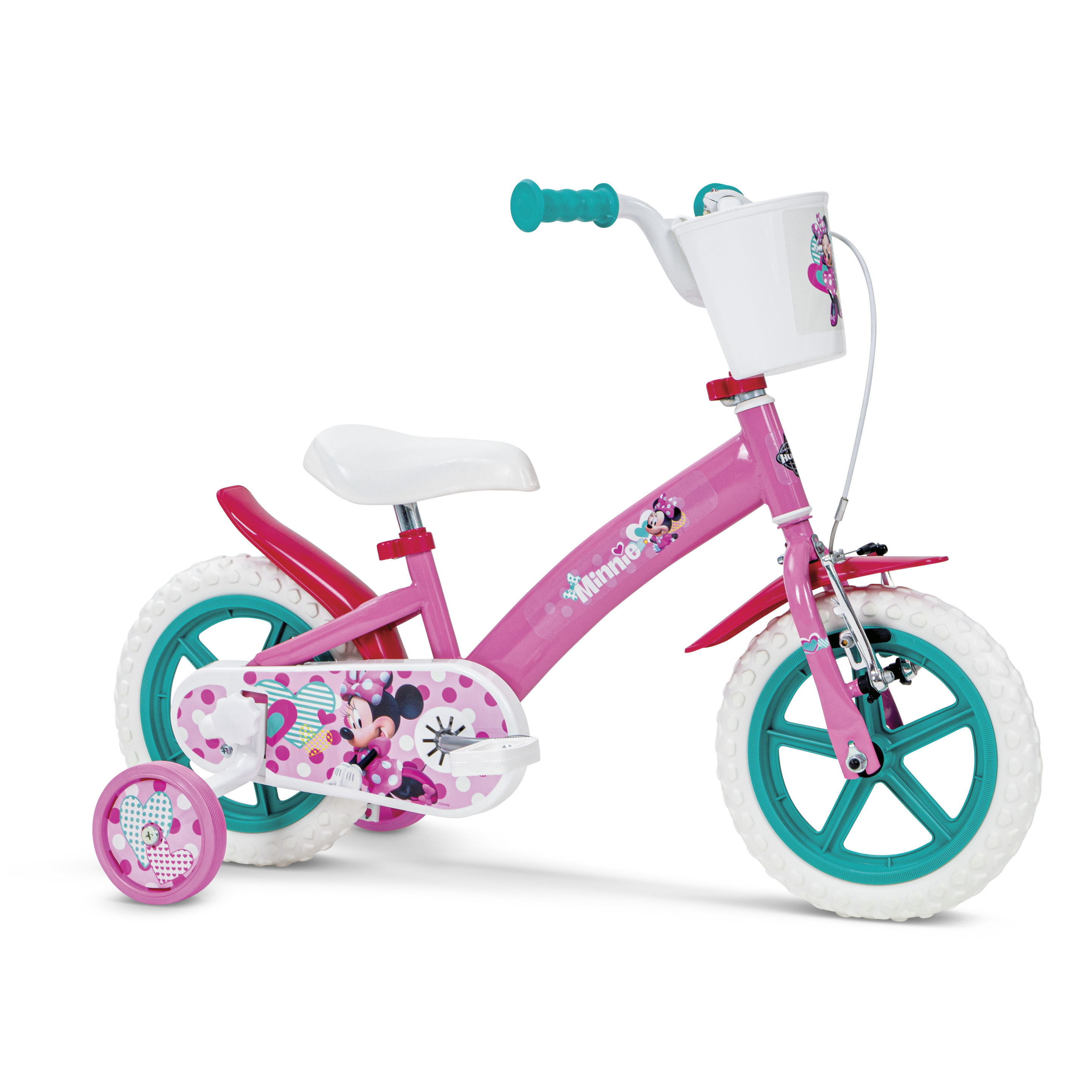 Bicicleta 12"en 71 Minnie Disney - rosa - 