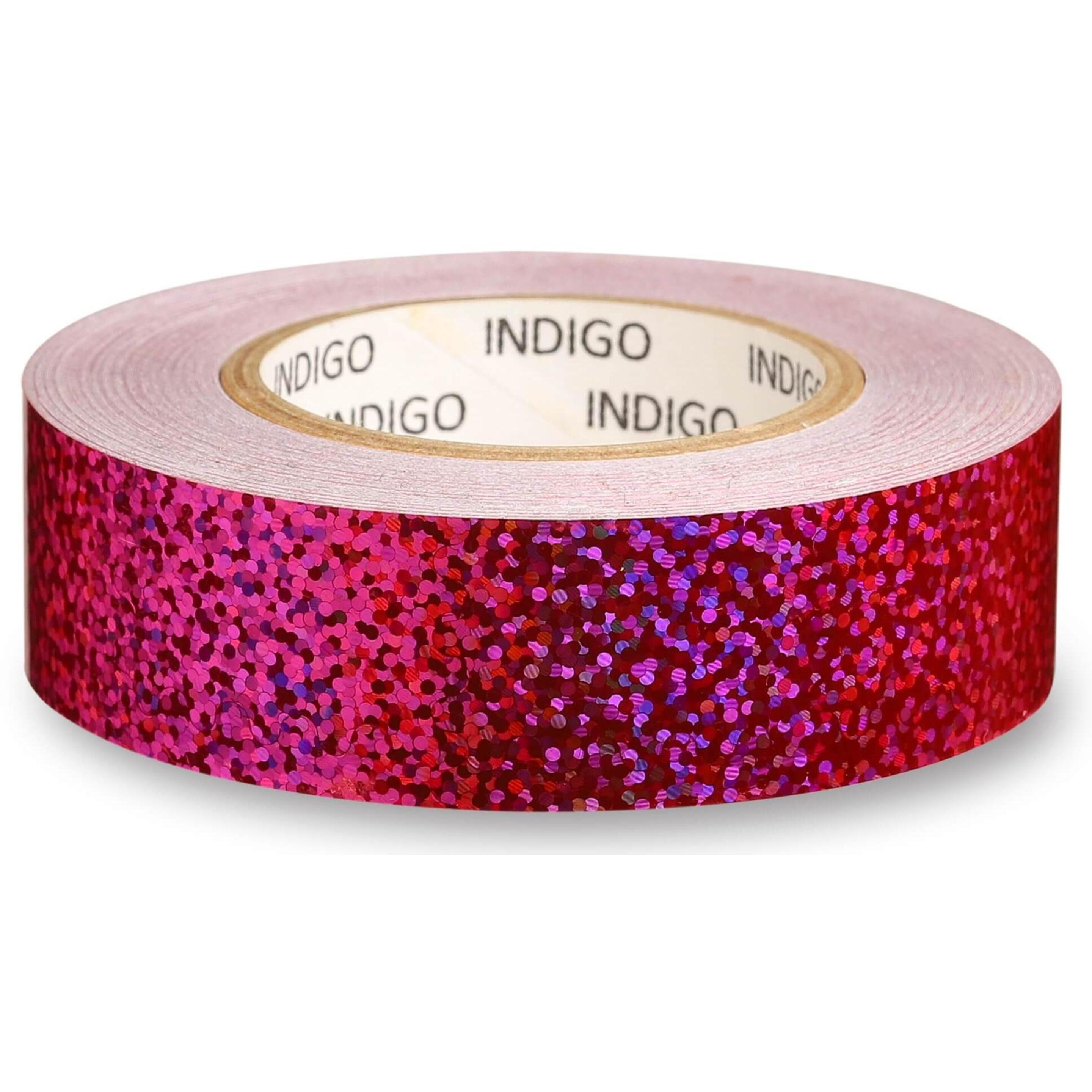 Rollo Adhesivo Crystal Indigo 20mm*14m - rosa - 