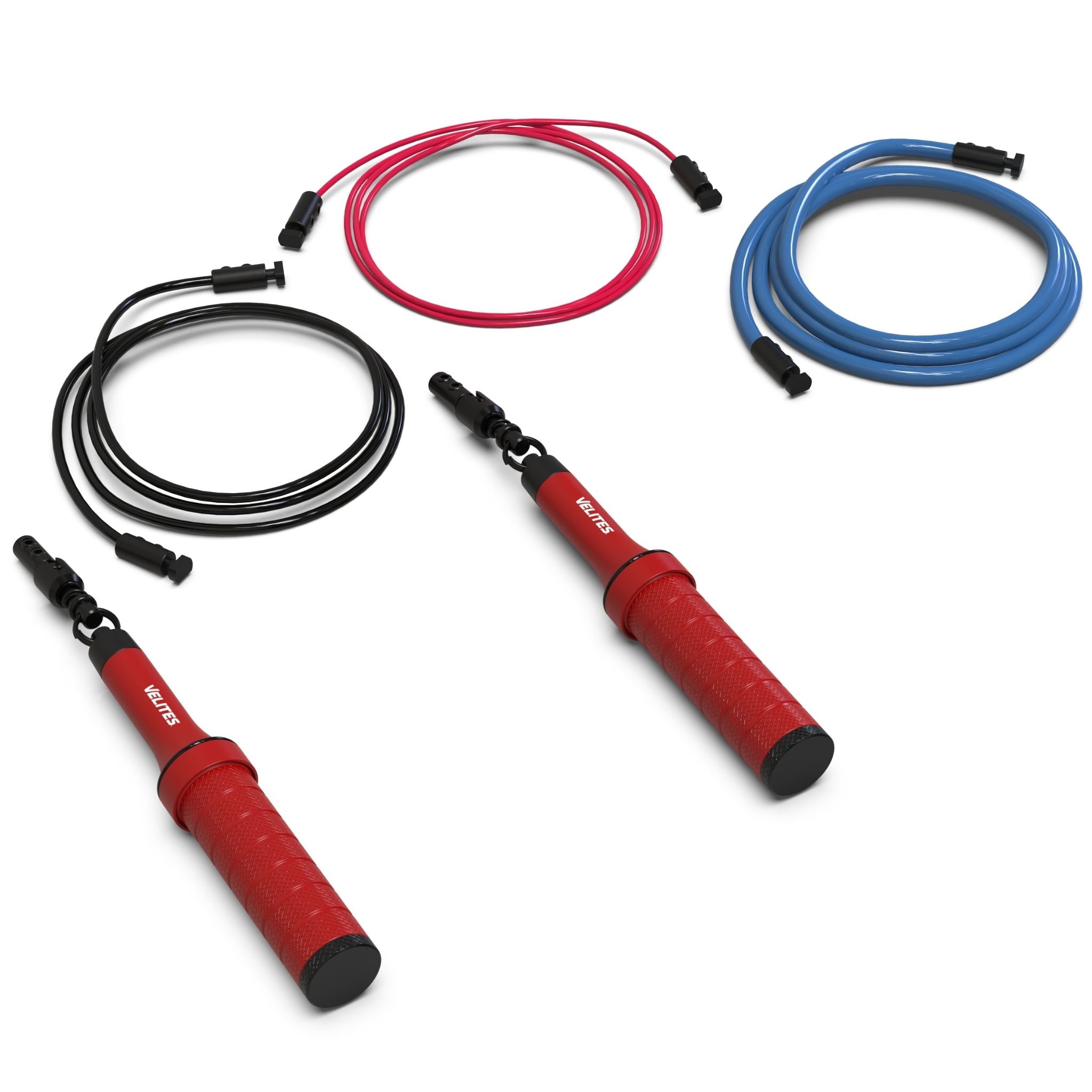 Pack Comba Earth 2.0 Velites + Cables - rojo - 