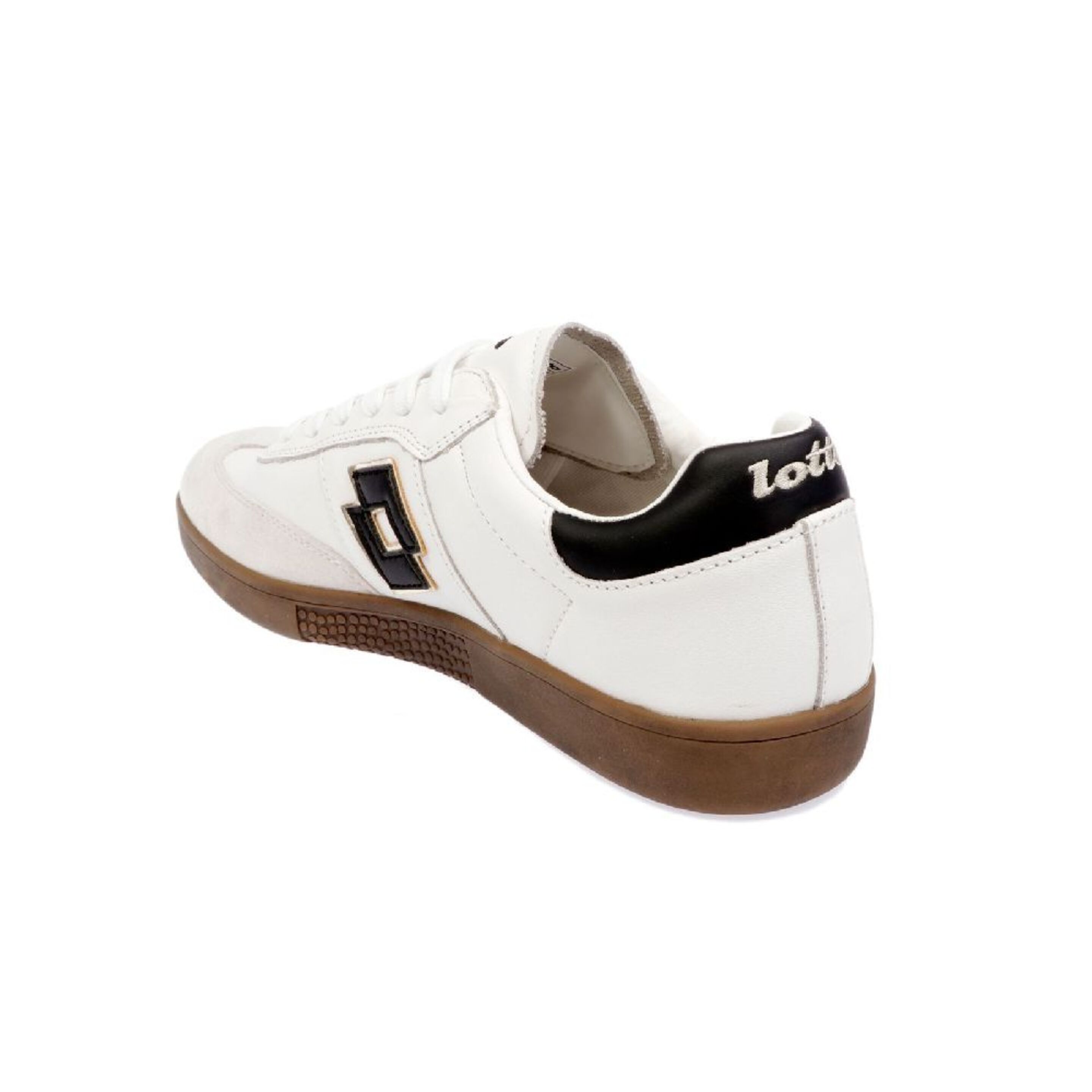 Lotto Hombre T7365 Blanco Cuero Zapatillas