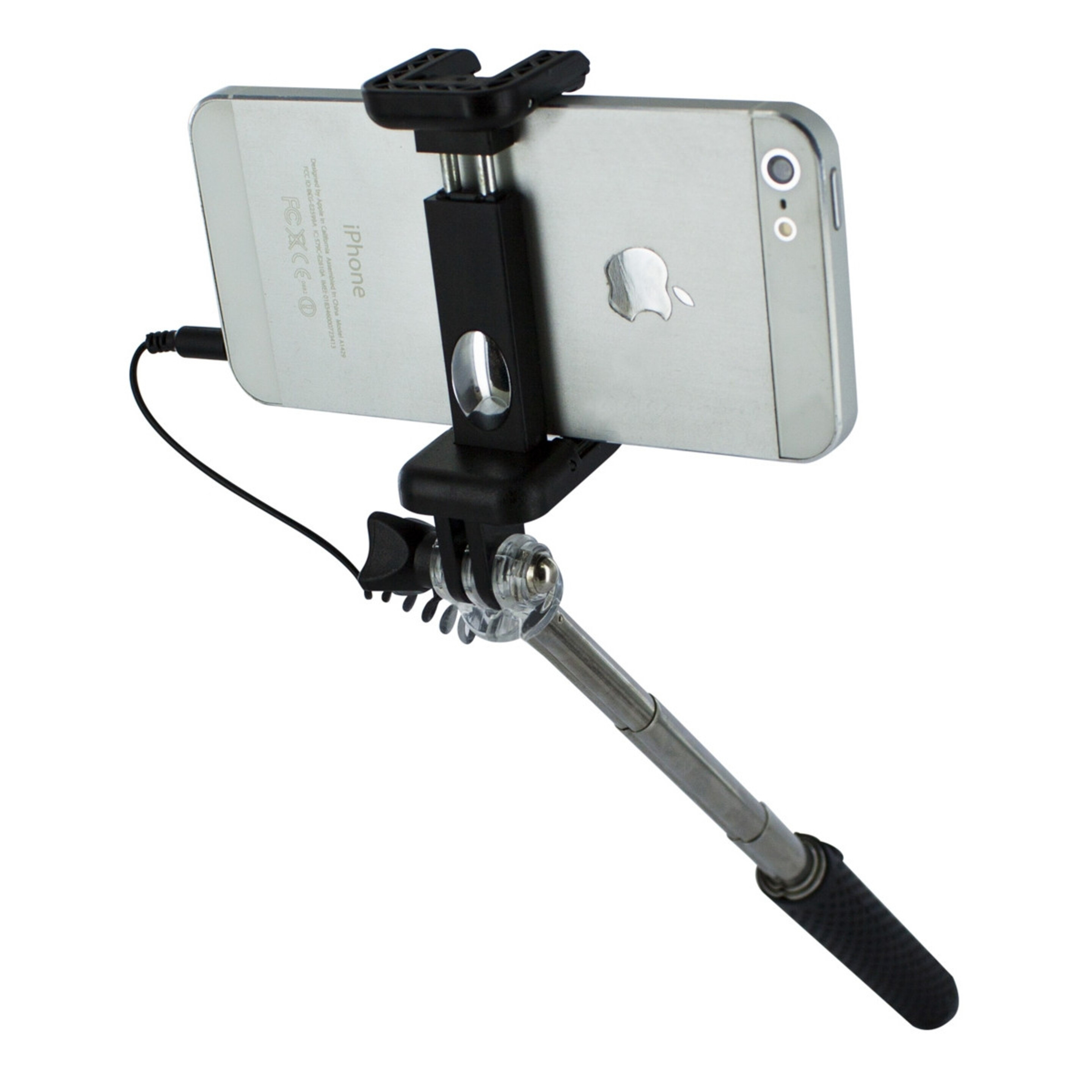 Muvit Palo Selfie Jack 3,5mm Mini Hasta 5,5" Negro