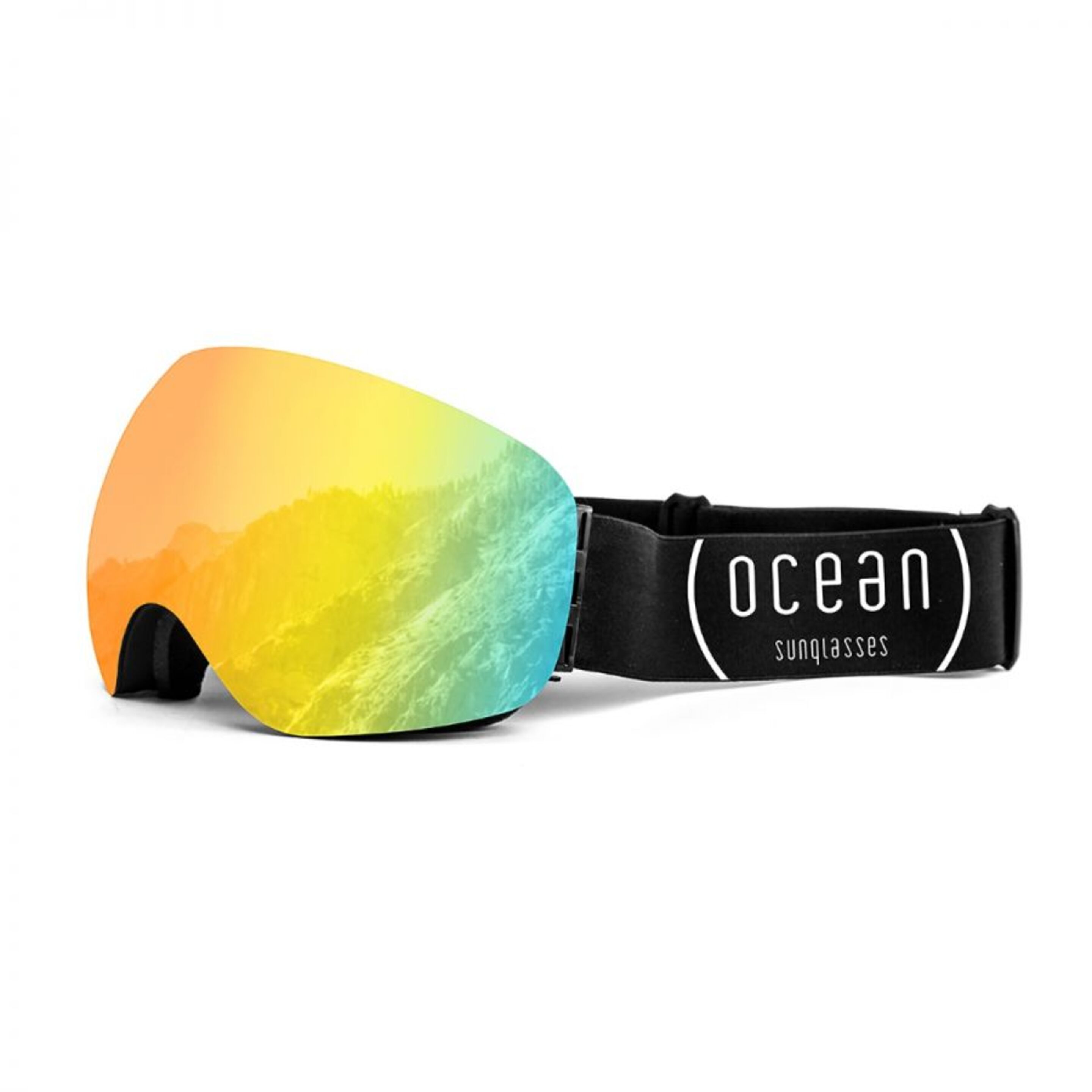 Mascara De Ski Ocean Sunglasses Arlberg - Amarillo - Gafas Esquí  MKP