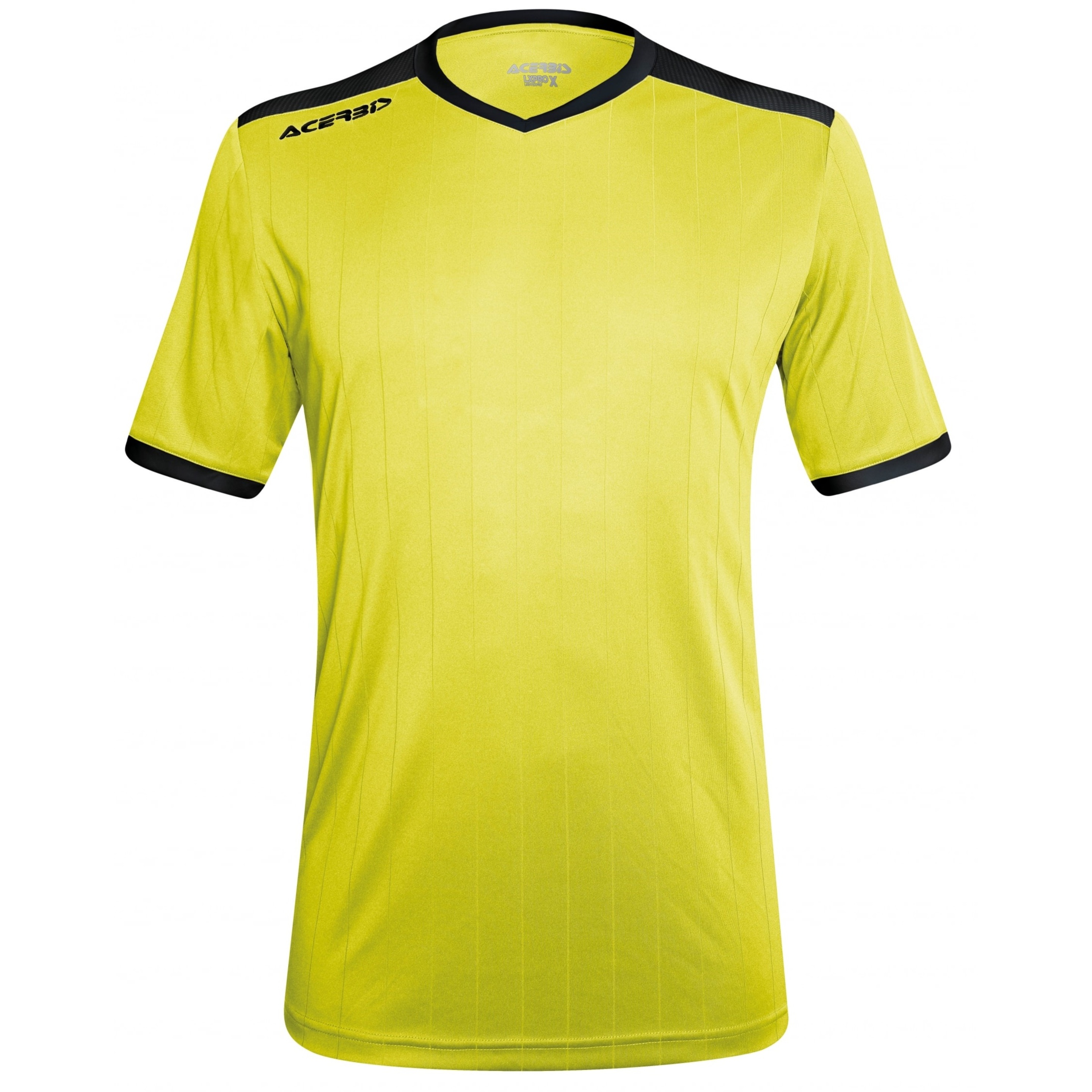 Camiseta Acerbis Belatrix Manga Corta - amarillo-fluor-negro - 